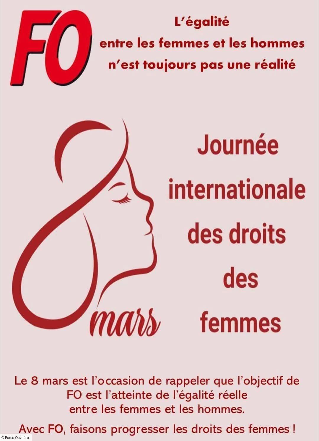8 mars: Journée internationale du droit des femme