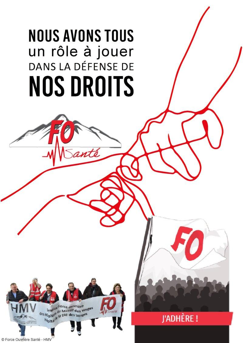 Adhésion - FO Santé des HMV