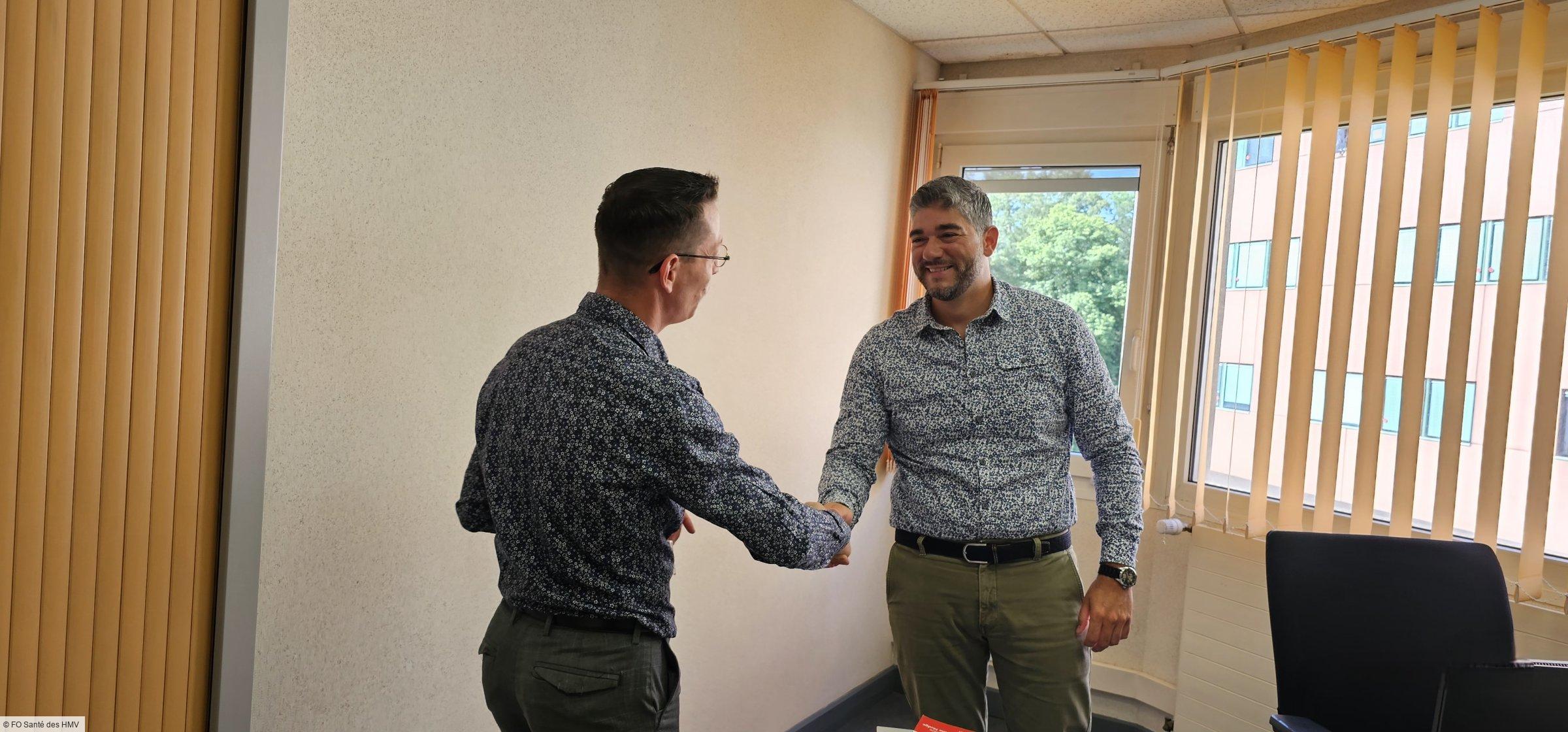 Julien Dubois et Jérôme Guillot