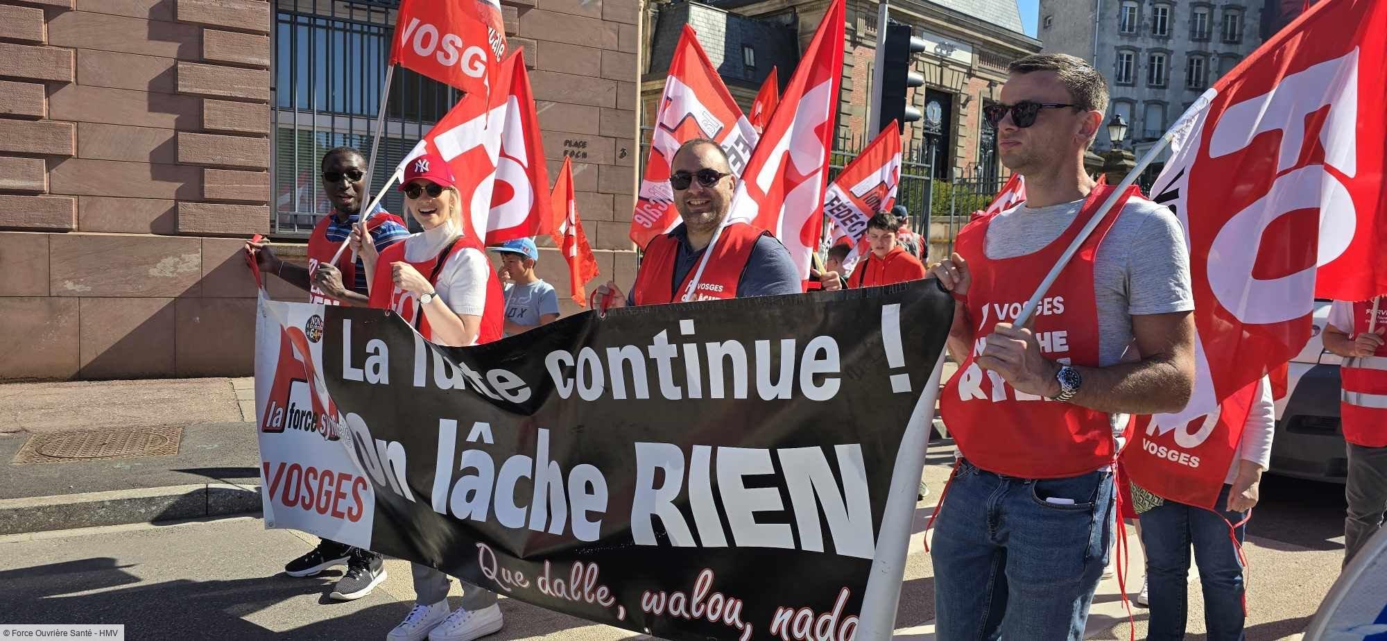 Manifestation - 1er mai 2025 - Epinal
