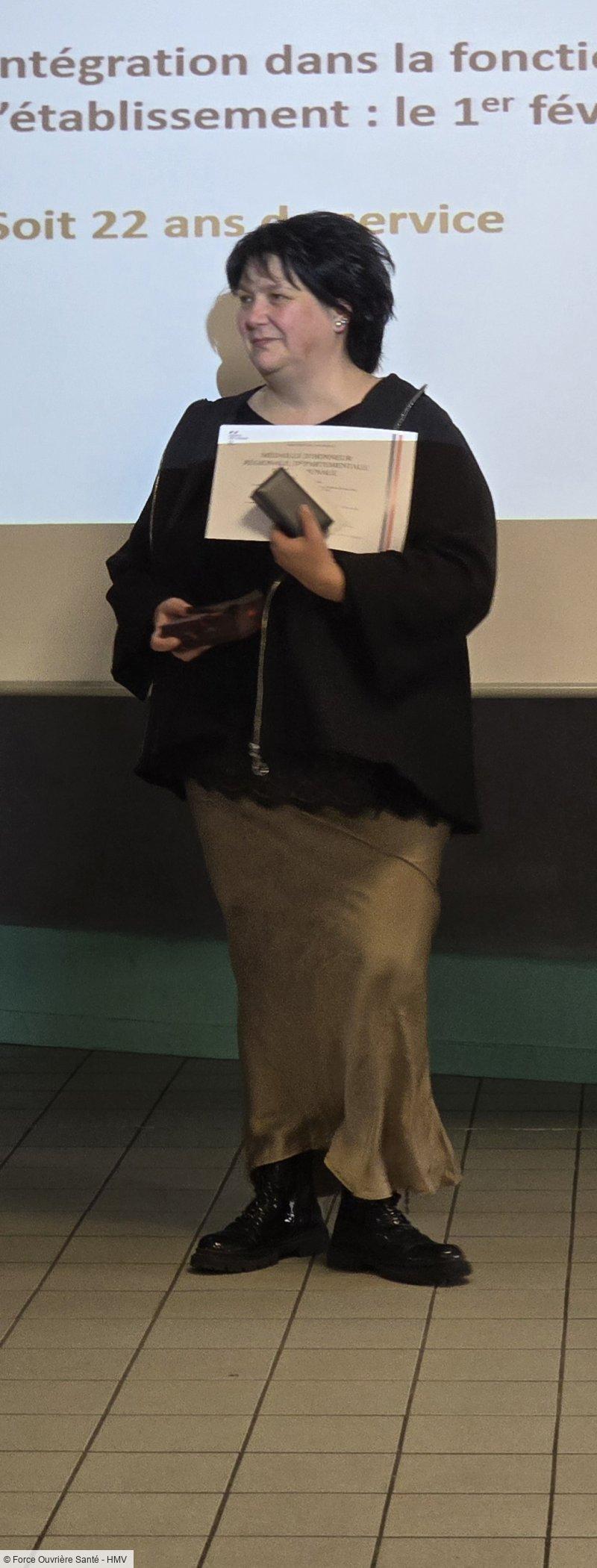 Nathalie Conreau - 2 années de service