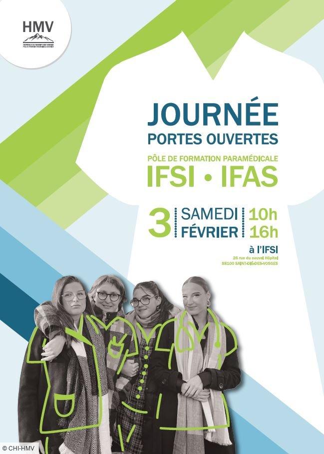 Portes ouvertes IFSI - IFAS 2025