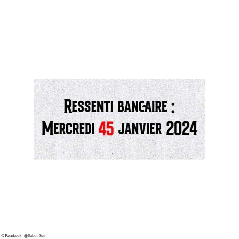 Ressenti 45 janvier