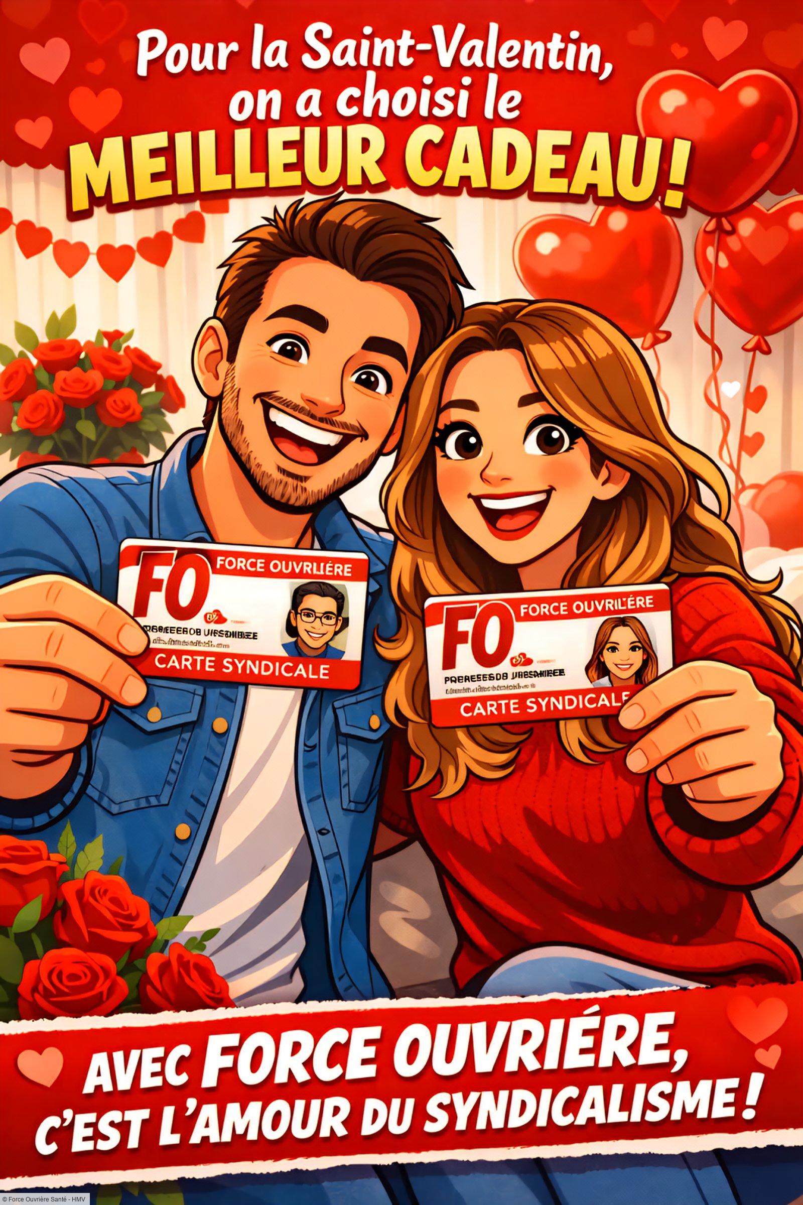 Pour la Saint-Valentin, j'offre une carte FO