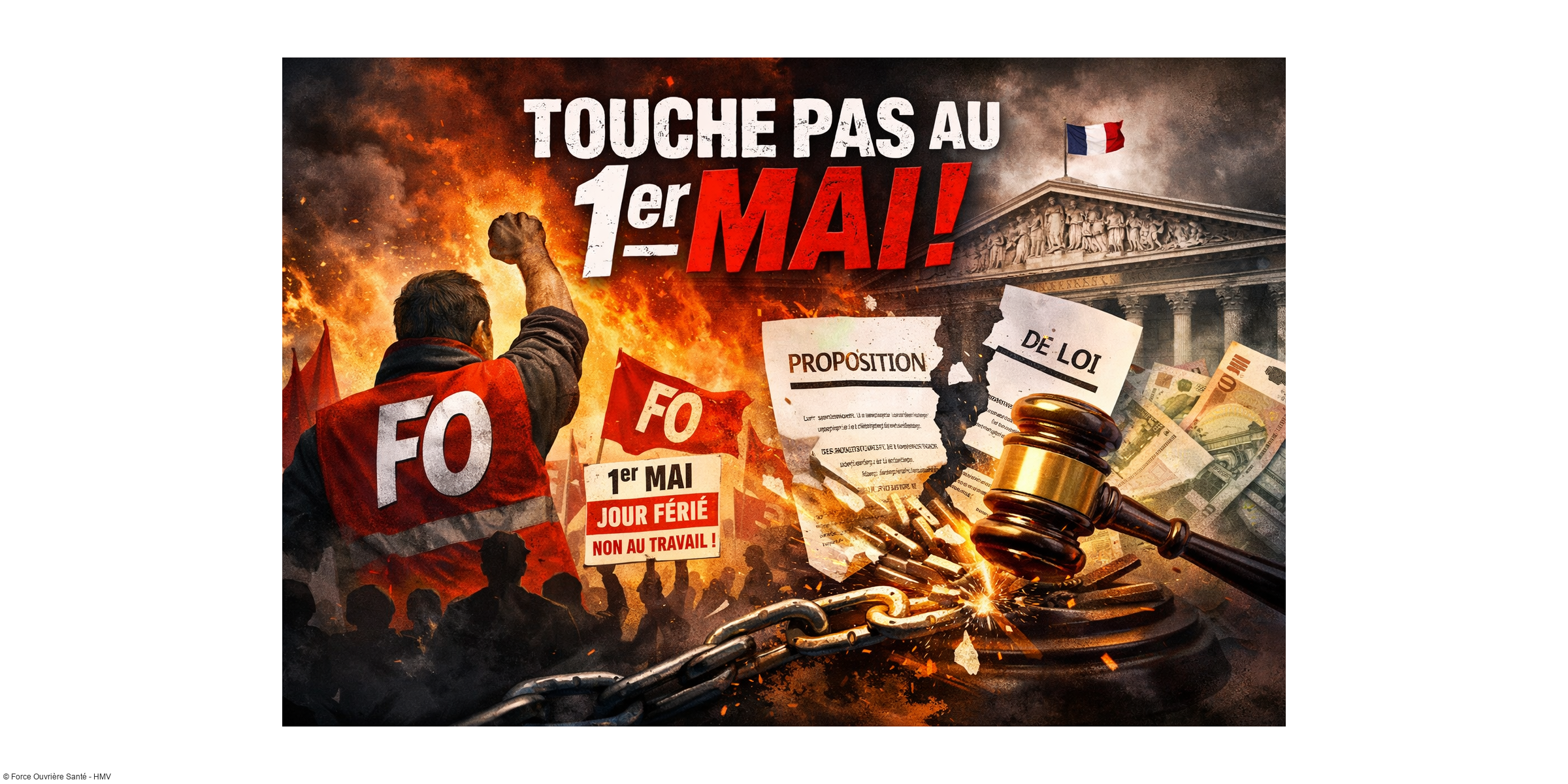 1er Mai menacé : FO appelle à bloquer une dérive inacceptable