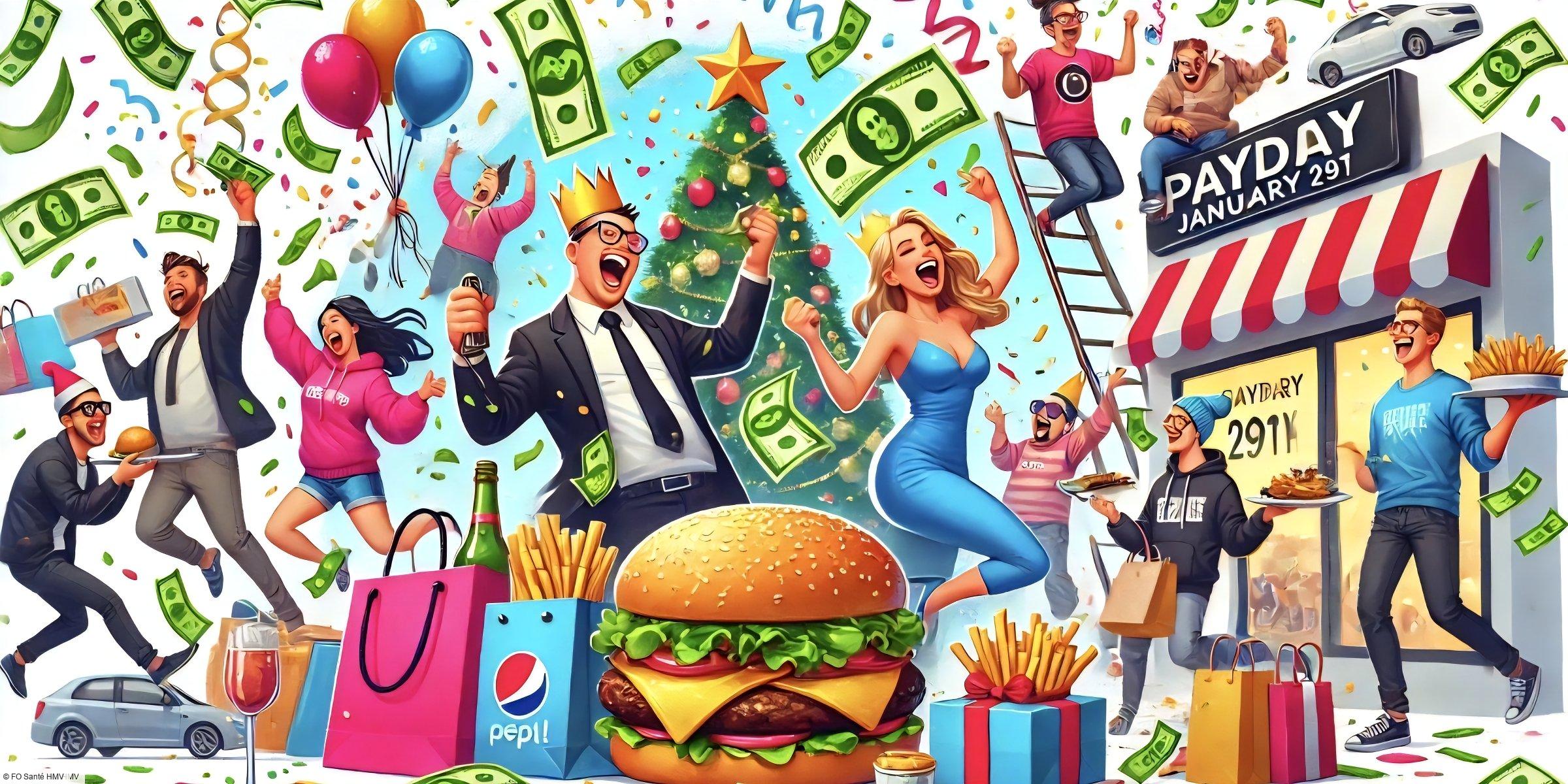 28 janvier 2026 : jour de fête — la paie est enfin là !