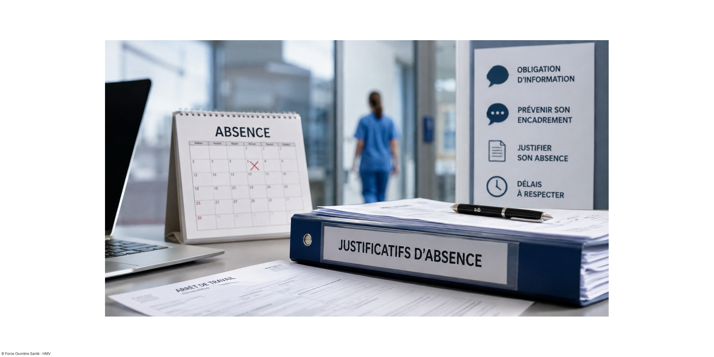Absence au travail : prévenir et justifier son absence, une obligation pour tout agent public