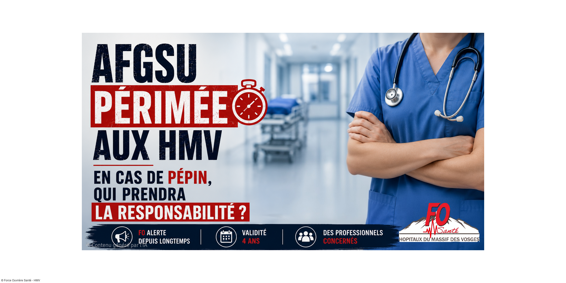 AFGSU périmée aux HMV : en cas d'incident, la question de la responsabilité se posera