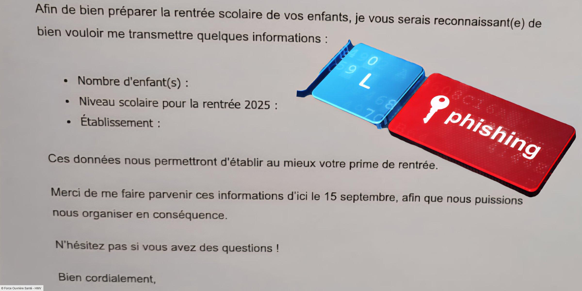 ALERTE PHISHING : Mails frauduleux aux HMV — Soyez vigilants !