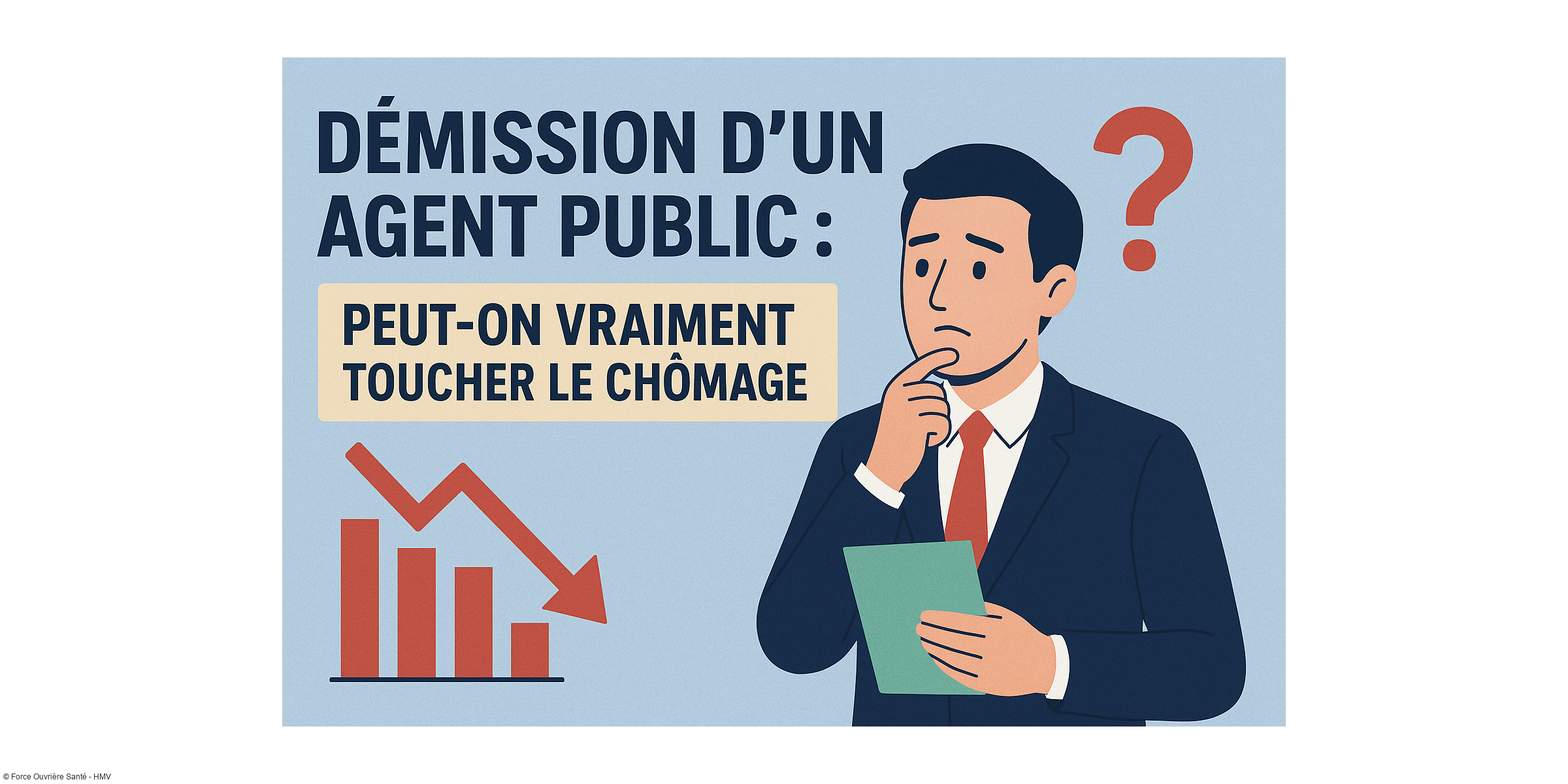 Démission d'un agent public : peut-on vraiment toucher le chômage ?