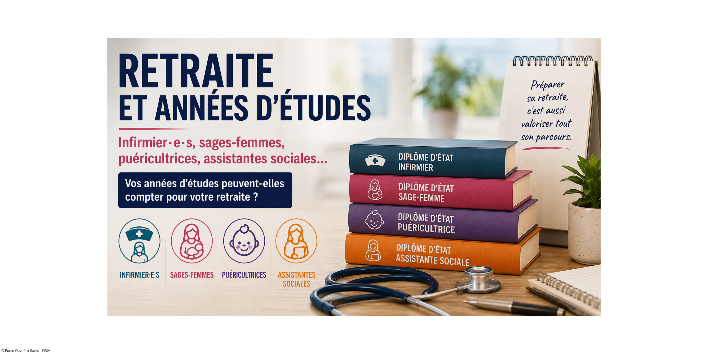 IDE, sages-femmes, puéricultrices : vos années d'études peuvent-elles compter pour votre retraite ?