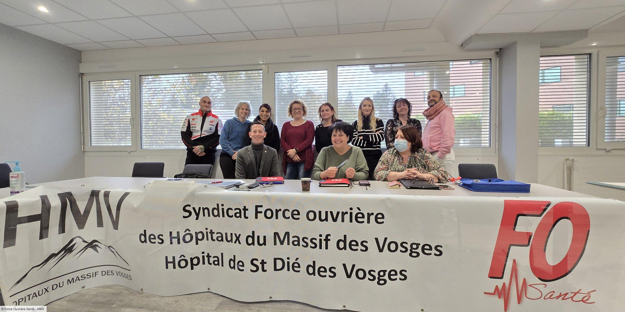 Assemblée Générale 2024 de Force Ouvrière Santé : une nouvelle année débute pour FO Santé des HMV