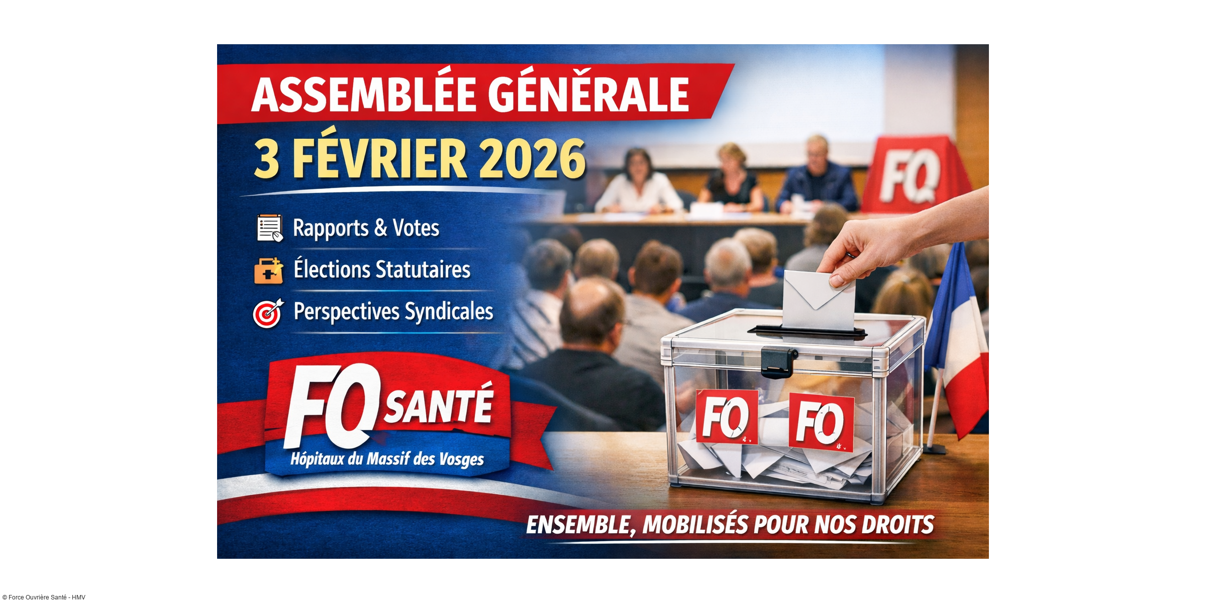 Assemblée générale ordinaire – 3 février 2026
