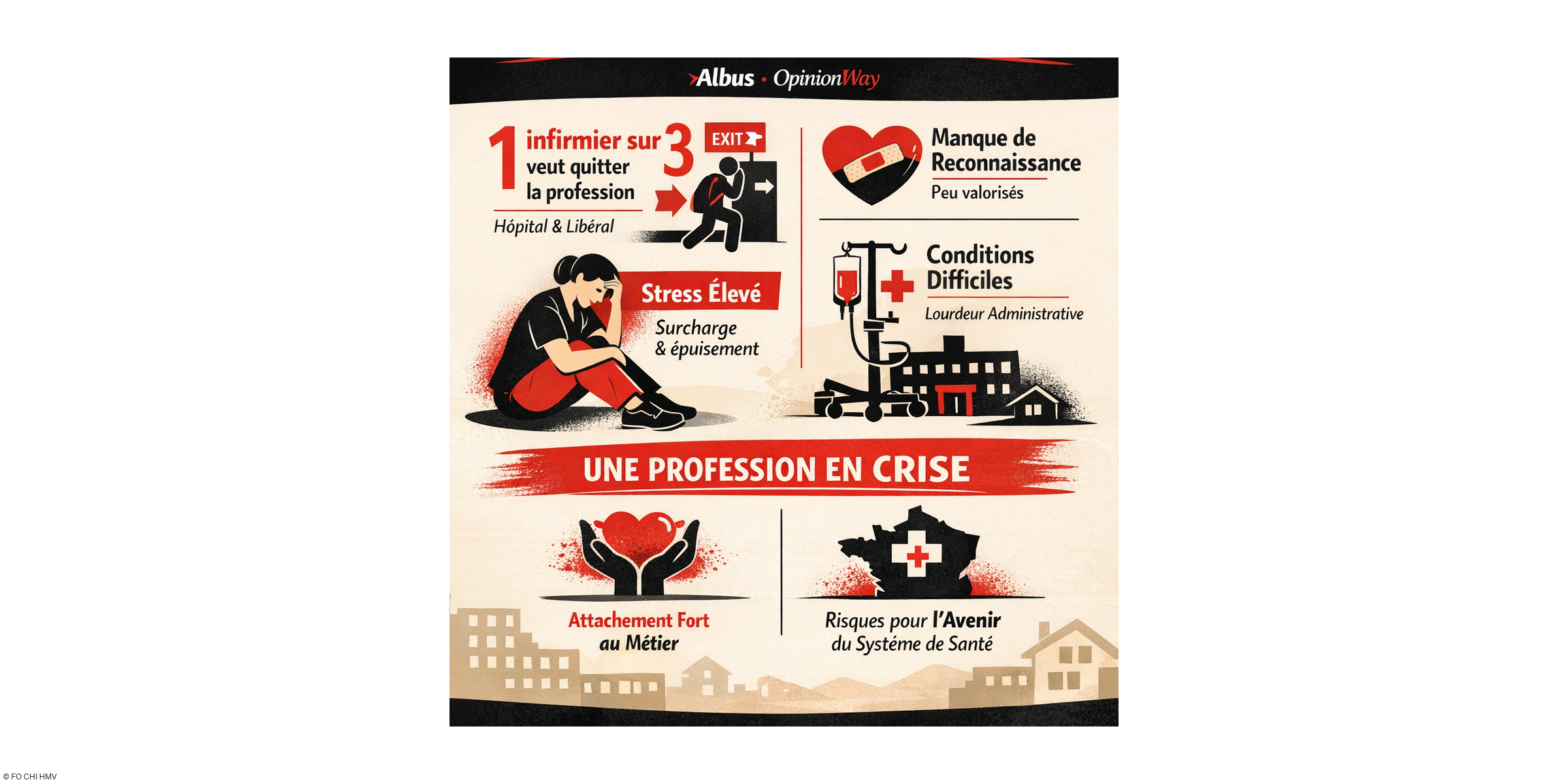 Le bien‑être infirmier à l'épreuve d'une crise durable.