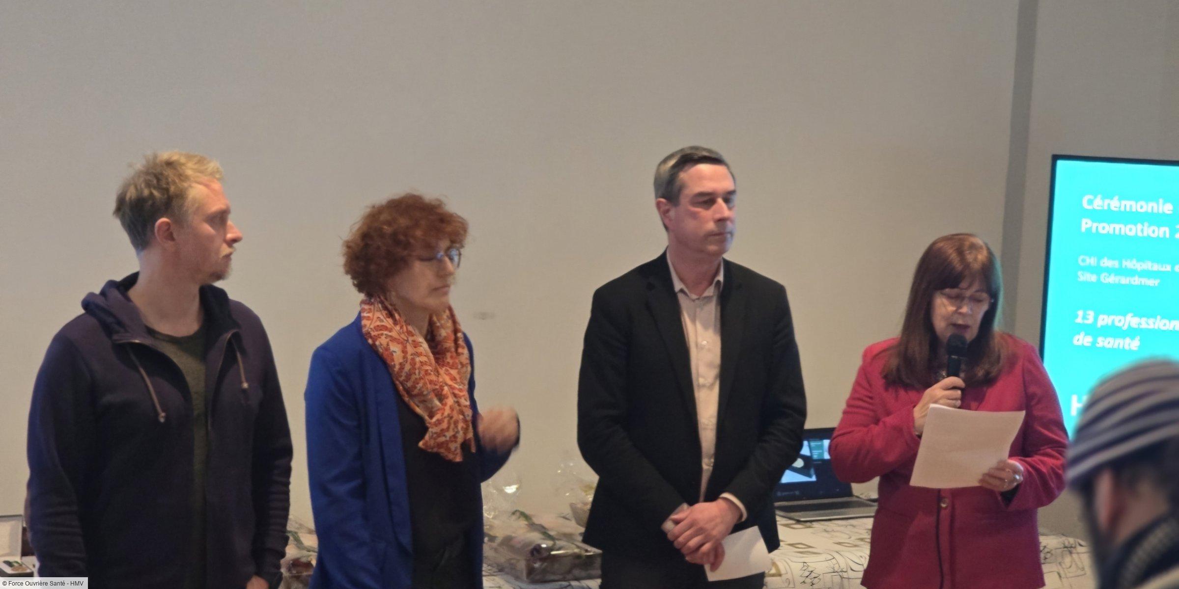 Cérémonie des vœux 2025 : l'hôpital de Gérardmer au cœur des projets des HMV