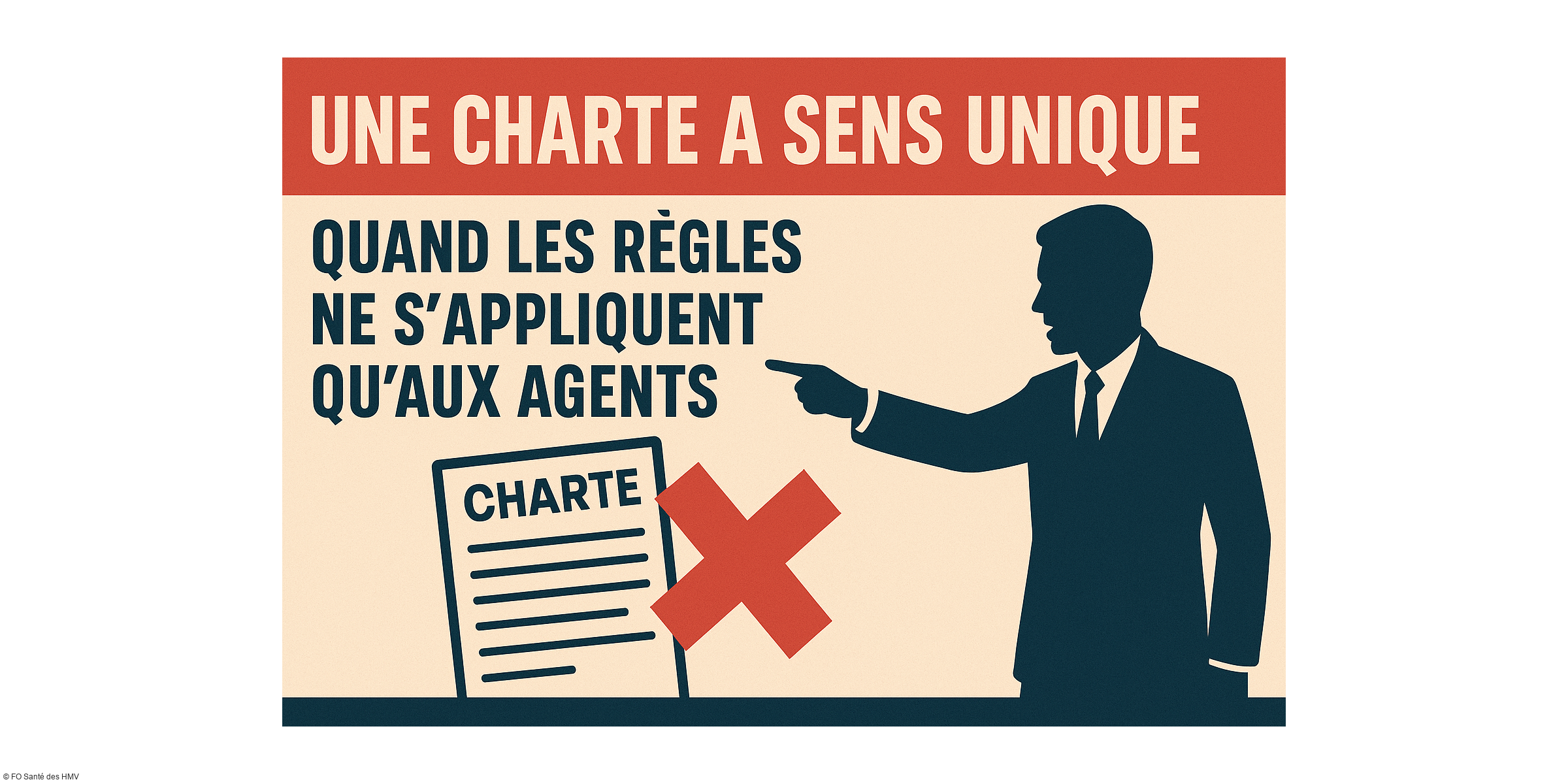 Une charte à sens unique : quand les règles ne s’appliquent qu’aux agents