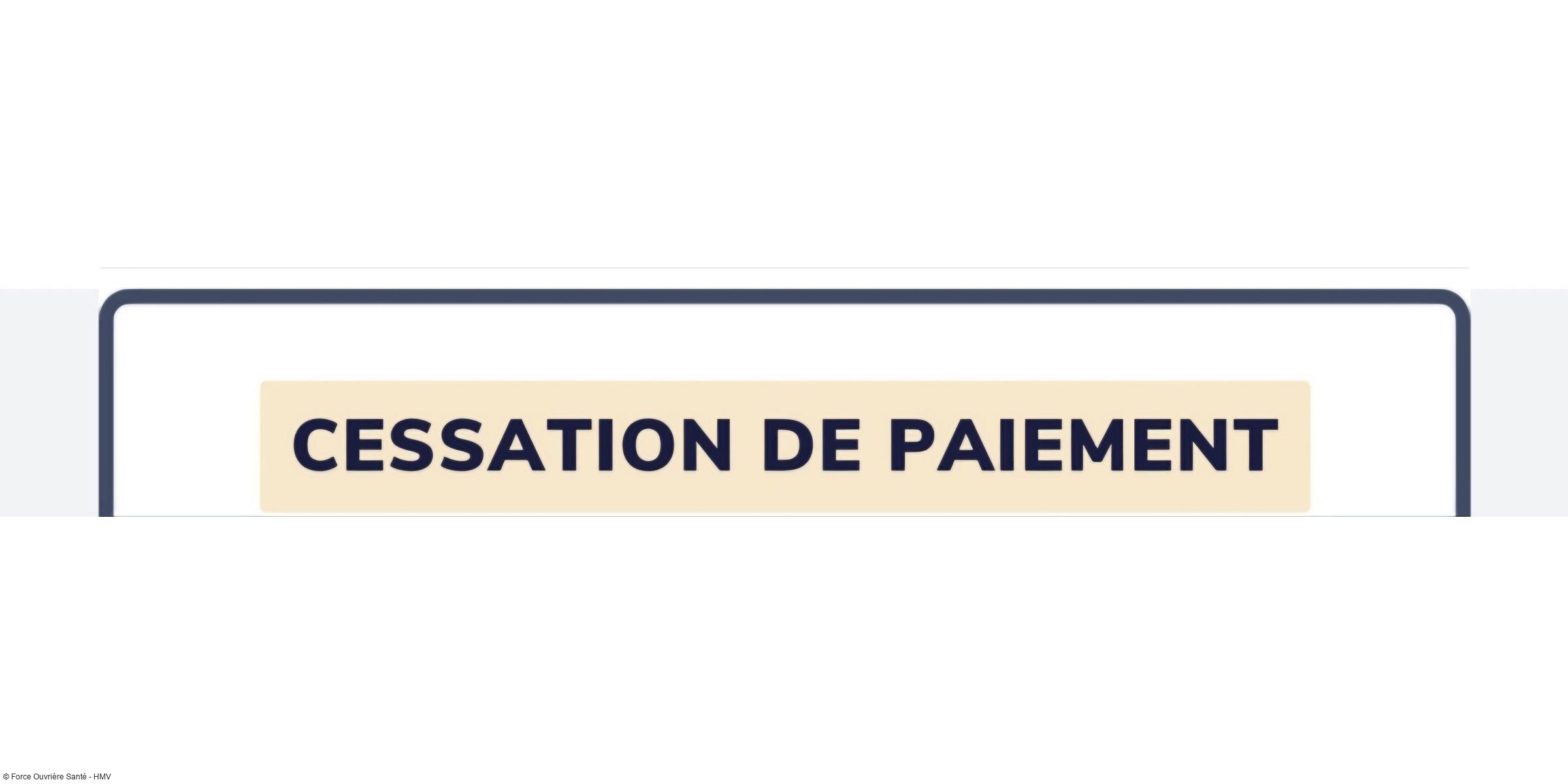 La clinique de Châtellerault en cessation de paiement