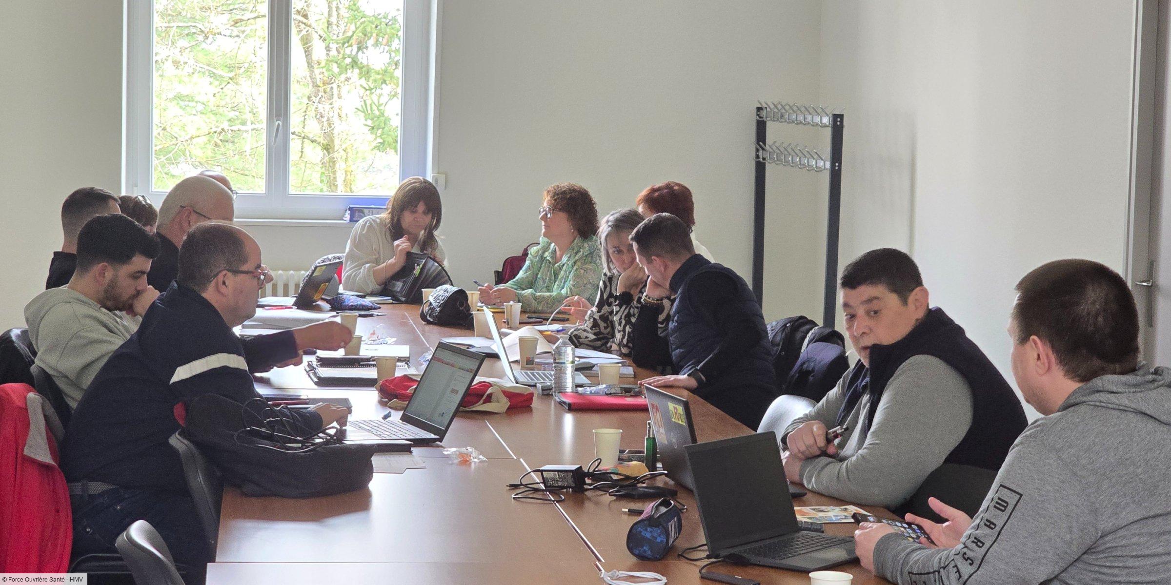 Comité régional FO : les départements de Lorraine mobilisés à Laxou