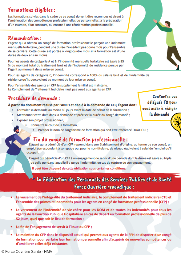 Le Congé de Formation Professionnelle (CFP) dans la Fonction Publique Hospitalière : Une opportunité à ne pas manquer !