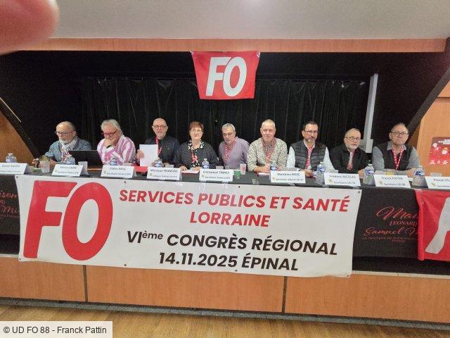 Congrès Régional FO SPSS : une journée syndicale au cœur de la cité des images dans les Vosges