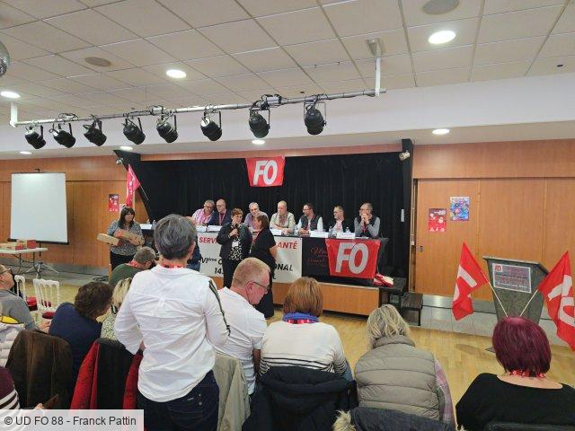 Congrès Régional FO SPSS : une journée syndicale au cœur de la cité des images dans les Vosges