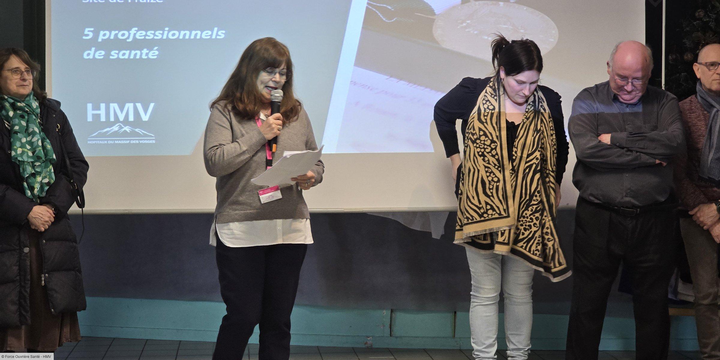 Dernière cérémonie des HMV pour 2025: Vœux de l'hôpital local de Fraize