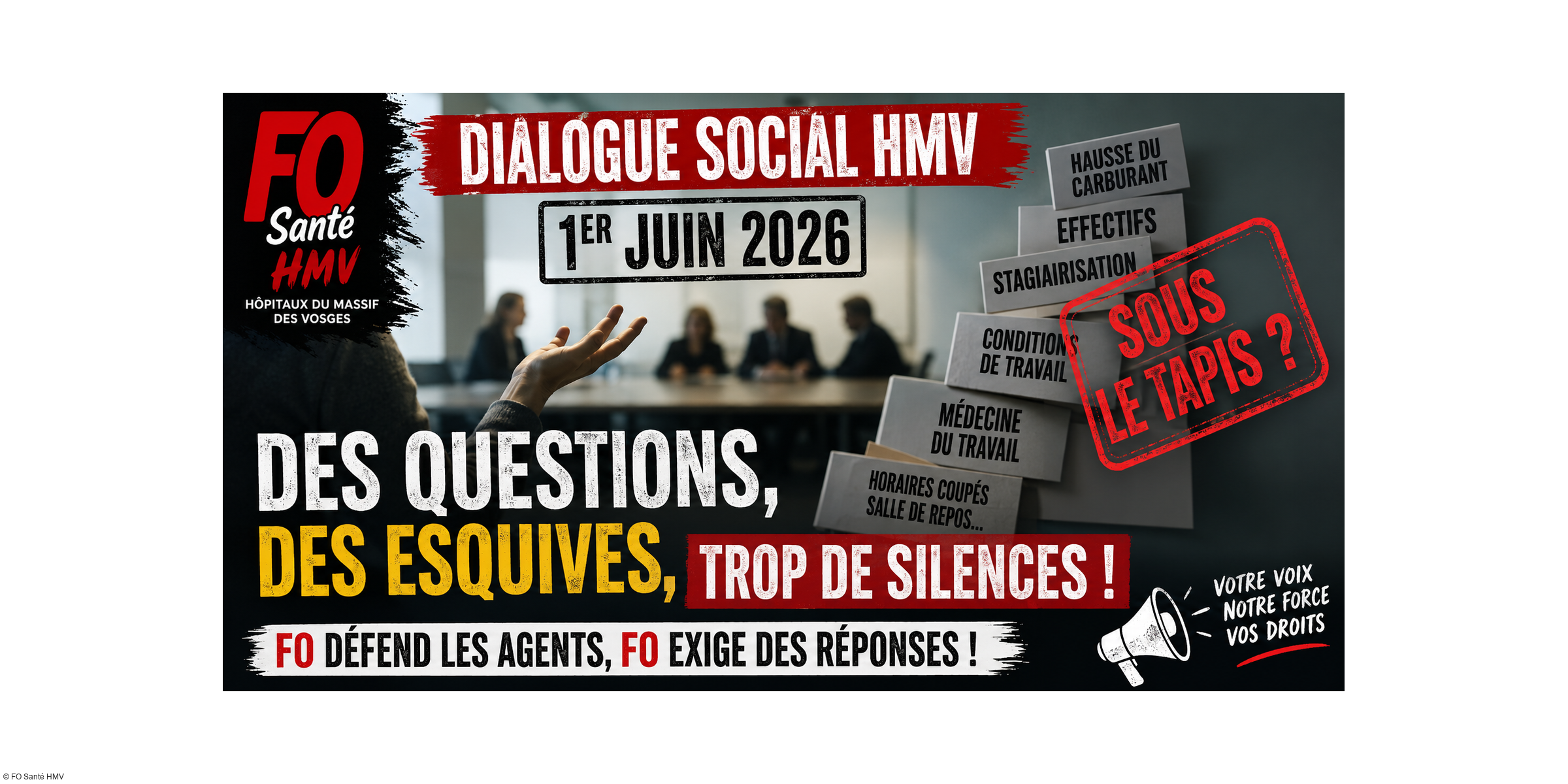Dialogue social du 1er juin 2026 : des questions, des esquives et des silences