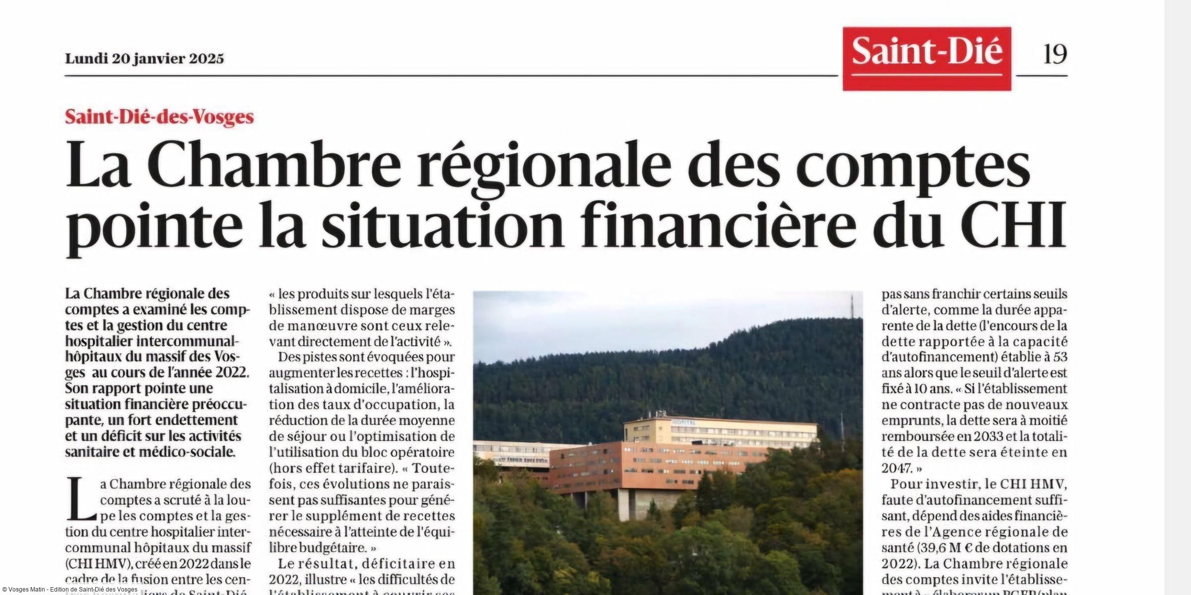 Difficultés financières: Vosges Matin lève le voile sur le montant mensuel des primes attribuées aux directeurs contractuels