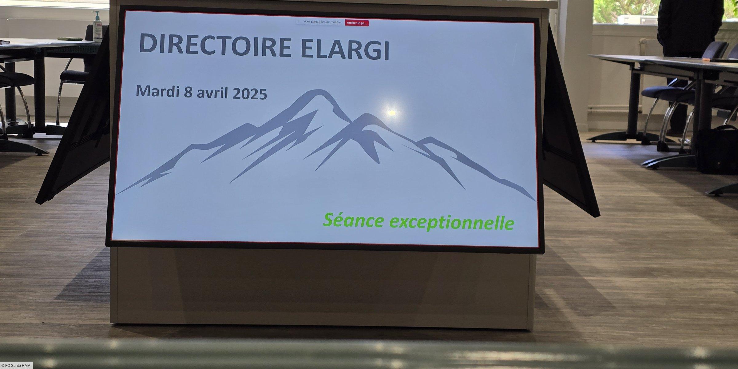 DIRECTOIRE: Un premier pas vers plus de transparence et de dialogue au sein des HMV
