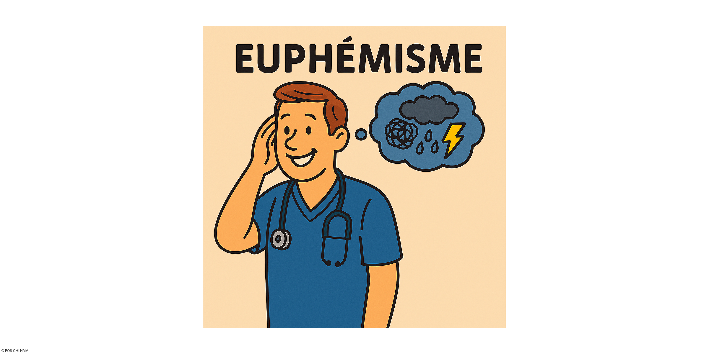 Un doux euphémisme... Comment adoucir pour aveugler!