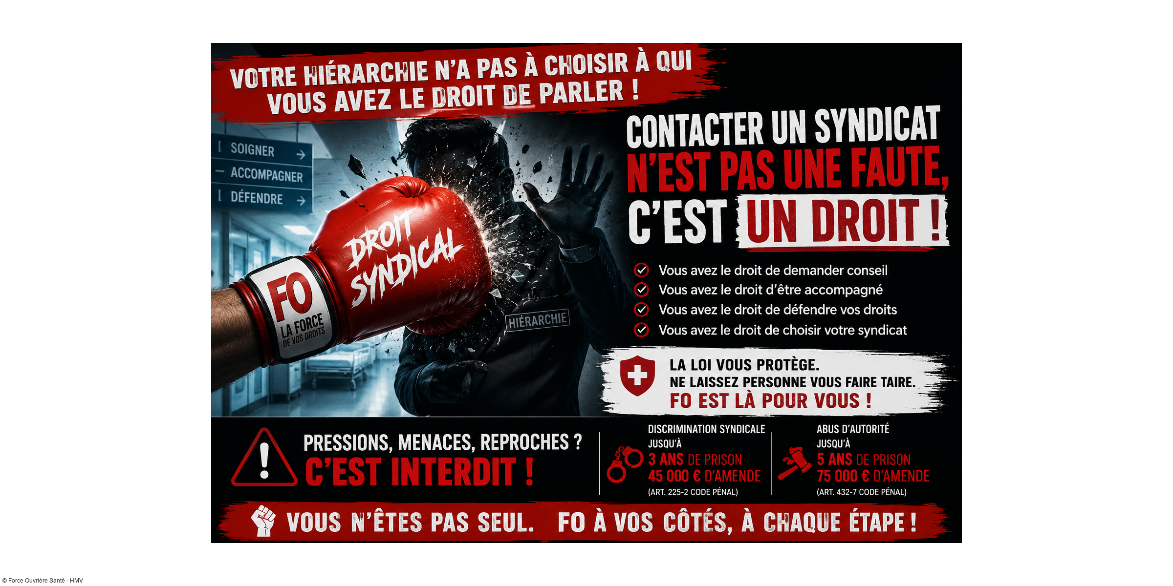 Droit syndical : votre hiérarchie n'a pas à vous dicter avec qui vous avez le droit de parler !
