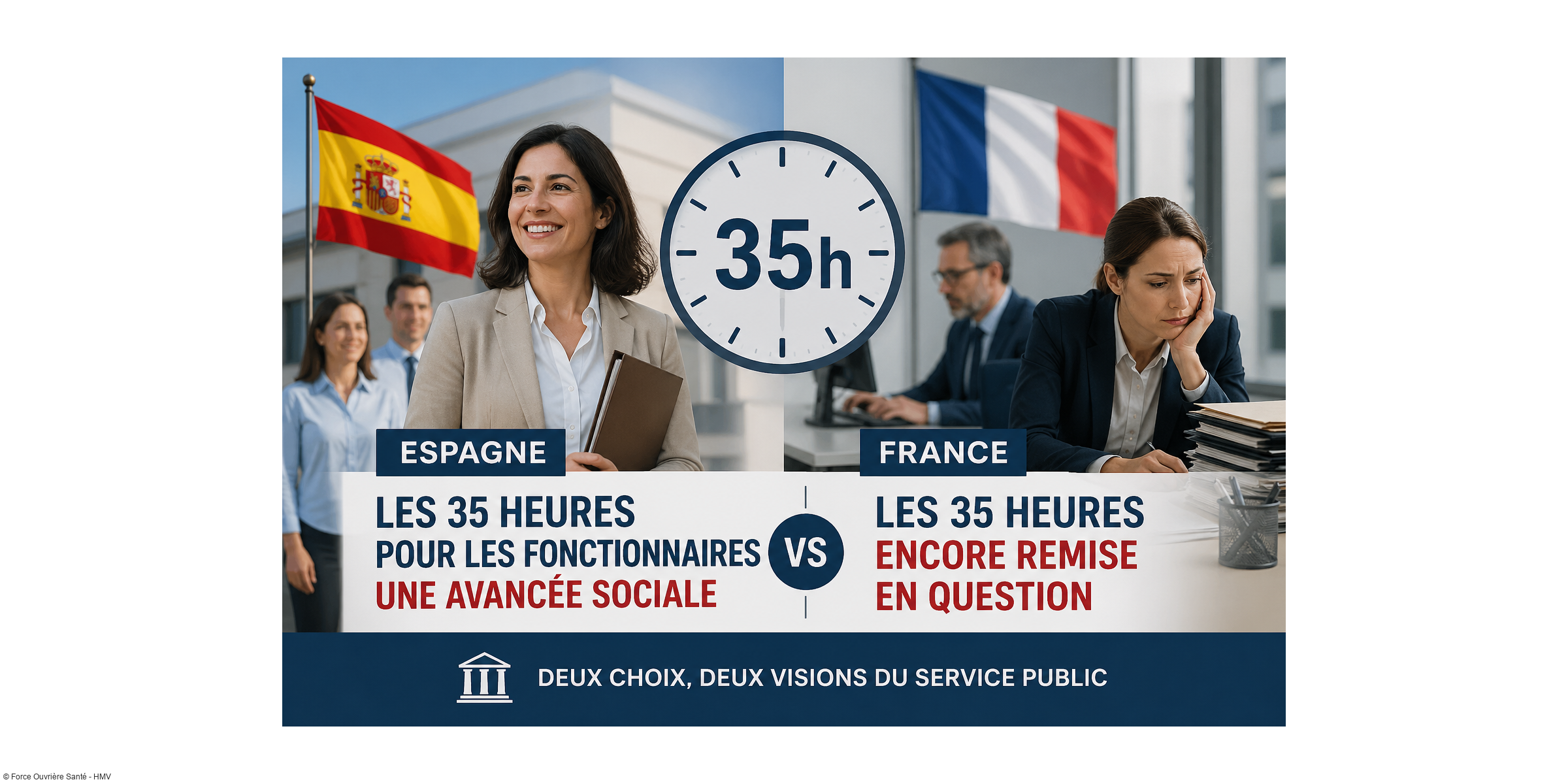Espagne : les 35 heures reviennent… pendant qu'en France, on regarde ailleurs