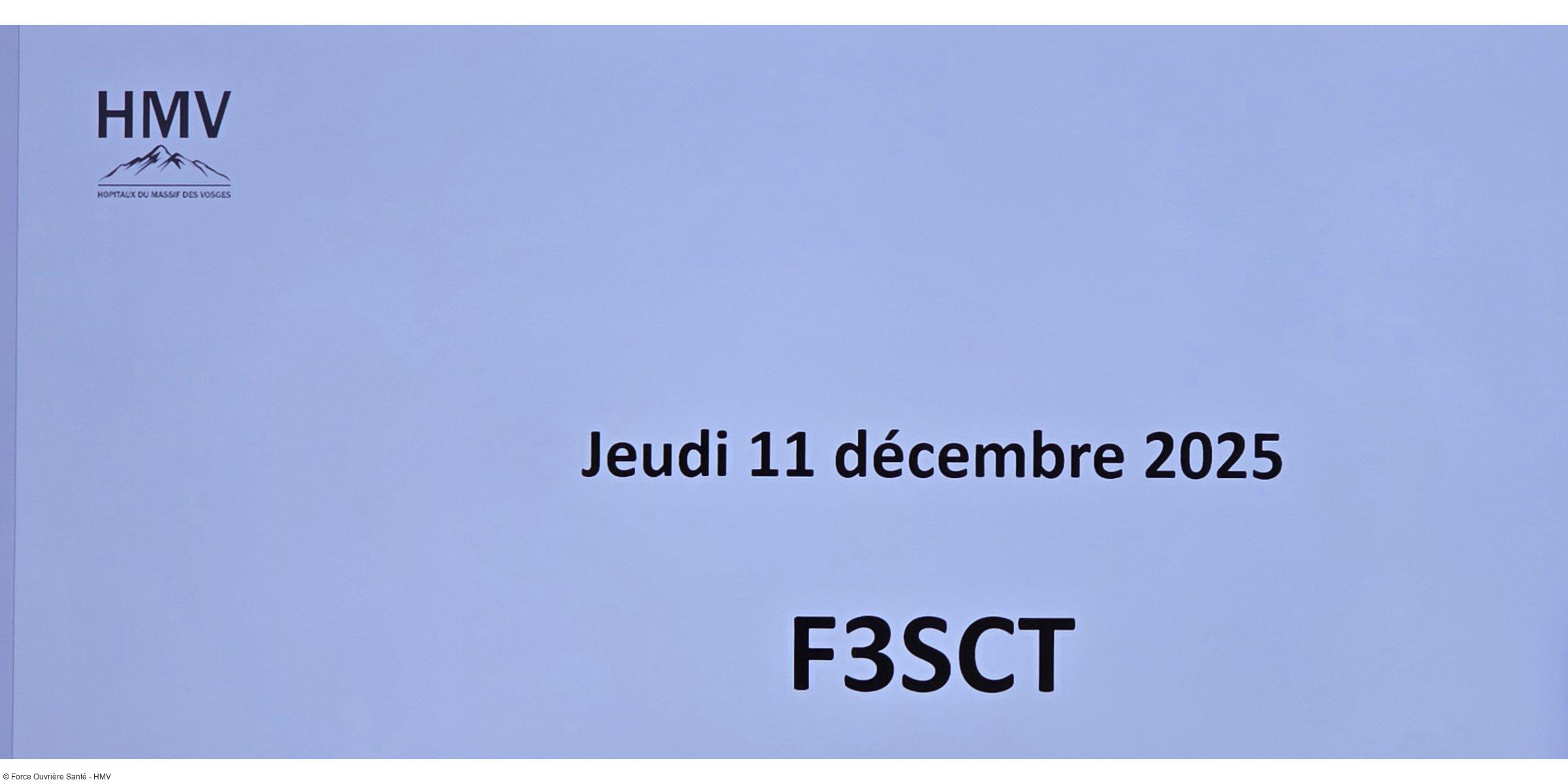 Retour sur la F3SCT du 11 décembre 2025 au Hôpitaux du Massif des Vosges