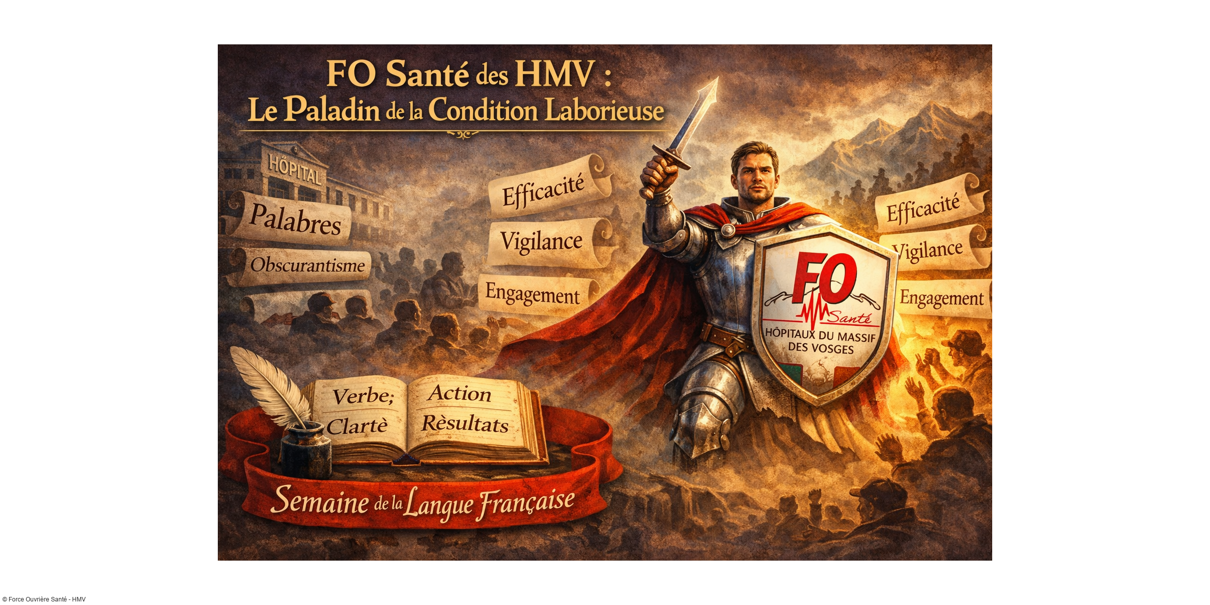 FO Santé des HMV : le paladin immarcescible de la condition laborieuse