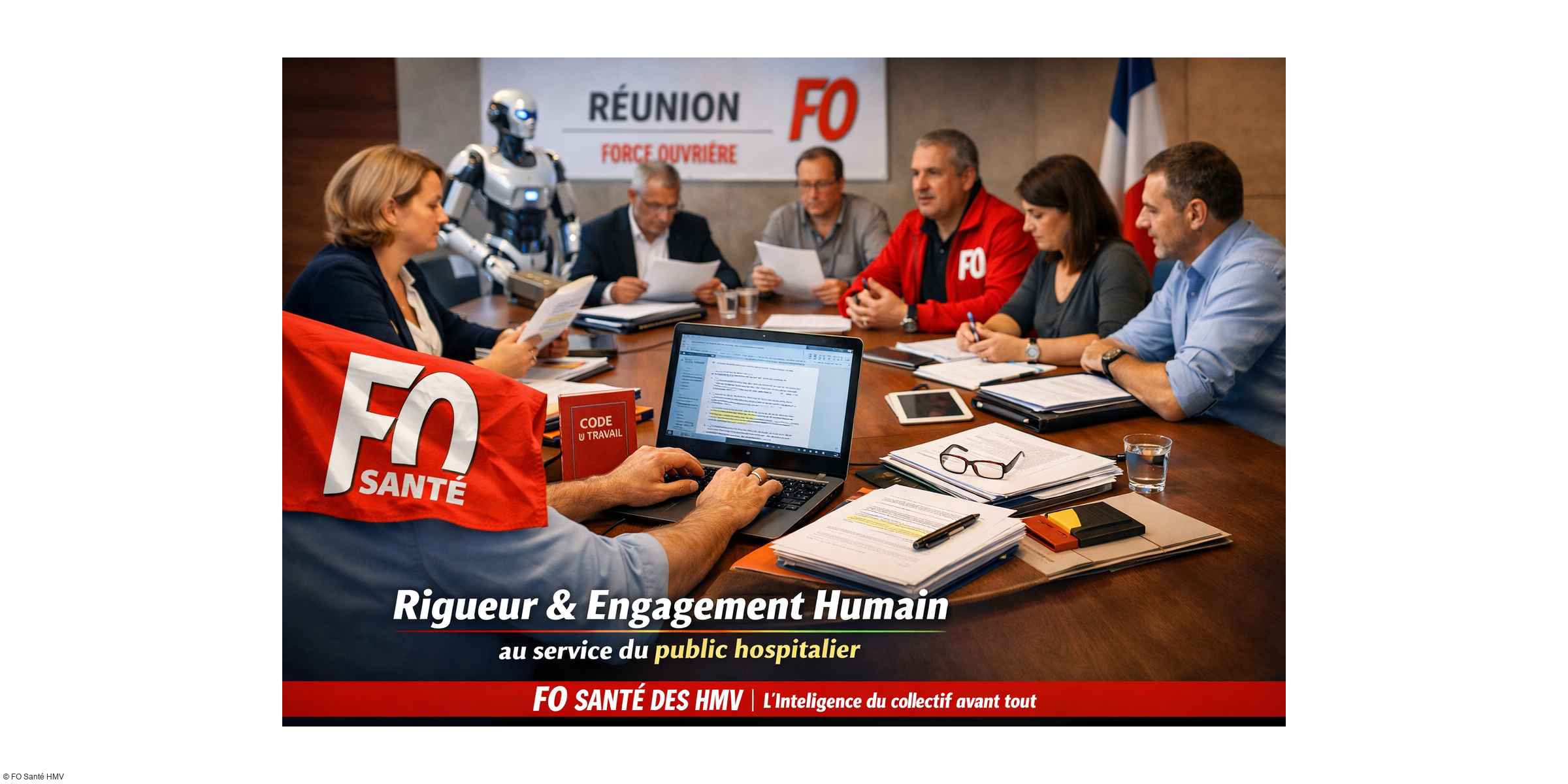 FO Santé HMV : l'intelligence du collectif, pas celle des machines