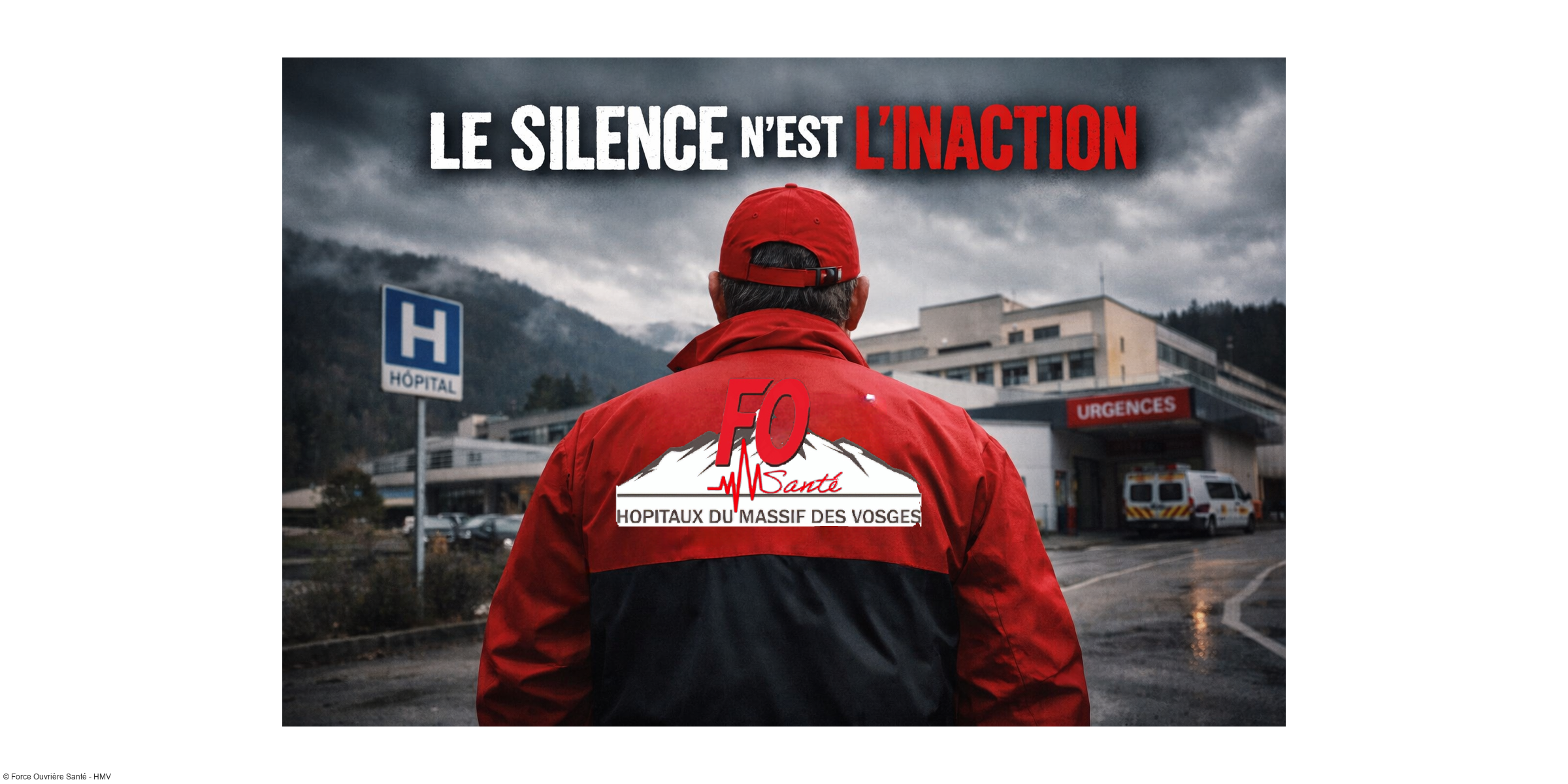 Quand FO Santé des Hôpitaux du Massif des Vosges se fait plus discret… ce n'est jamais un hasard