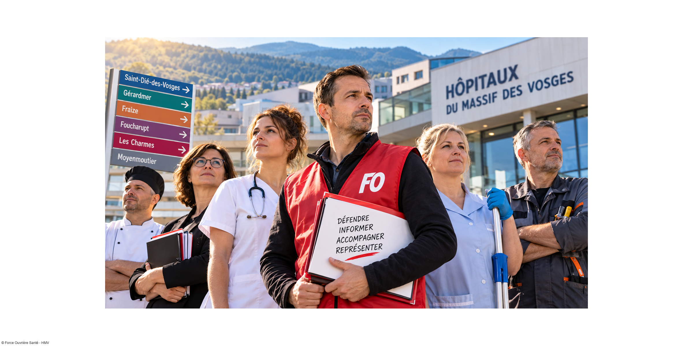 FO Santé, un syndicat engagé au service des professionnels des Hôpitaux du Massif des Vosges