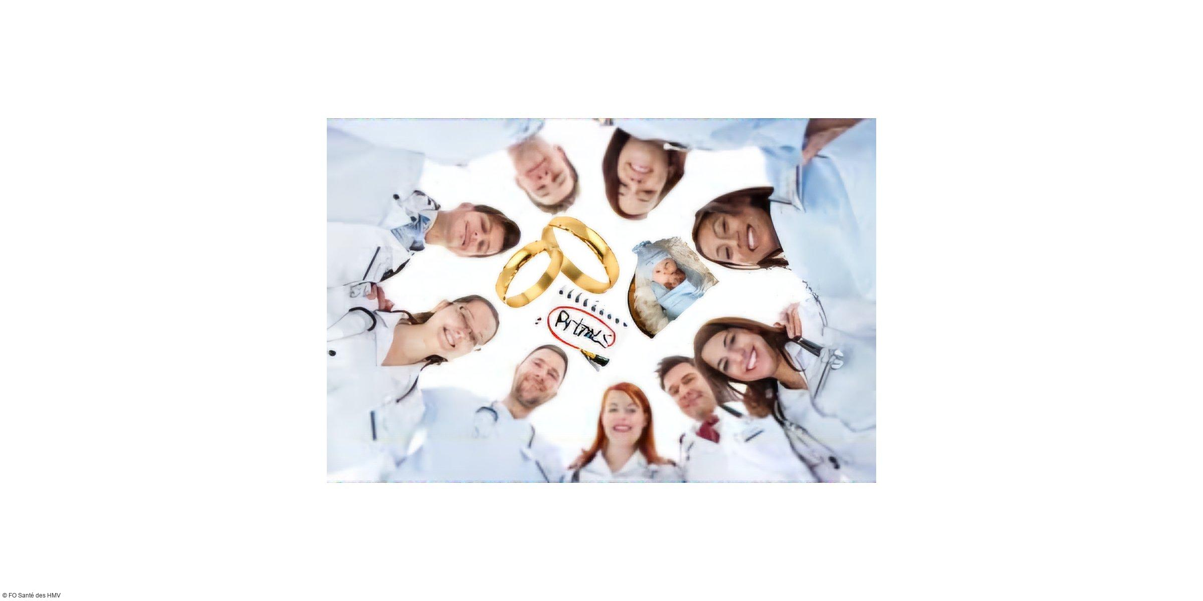 Fonction Publique Hospitalière : Les congés pour Mariage, PACS et Paternité n'affectent pas la prime de service