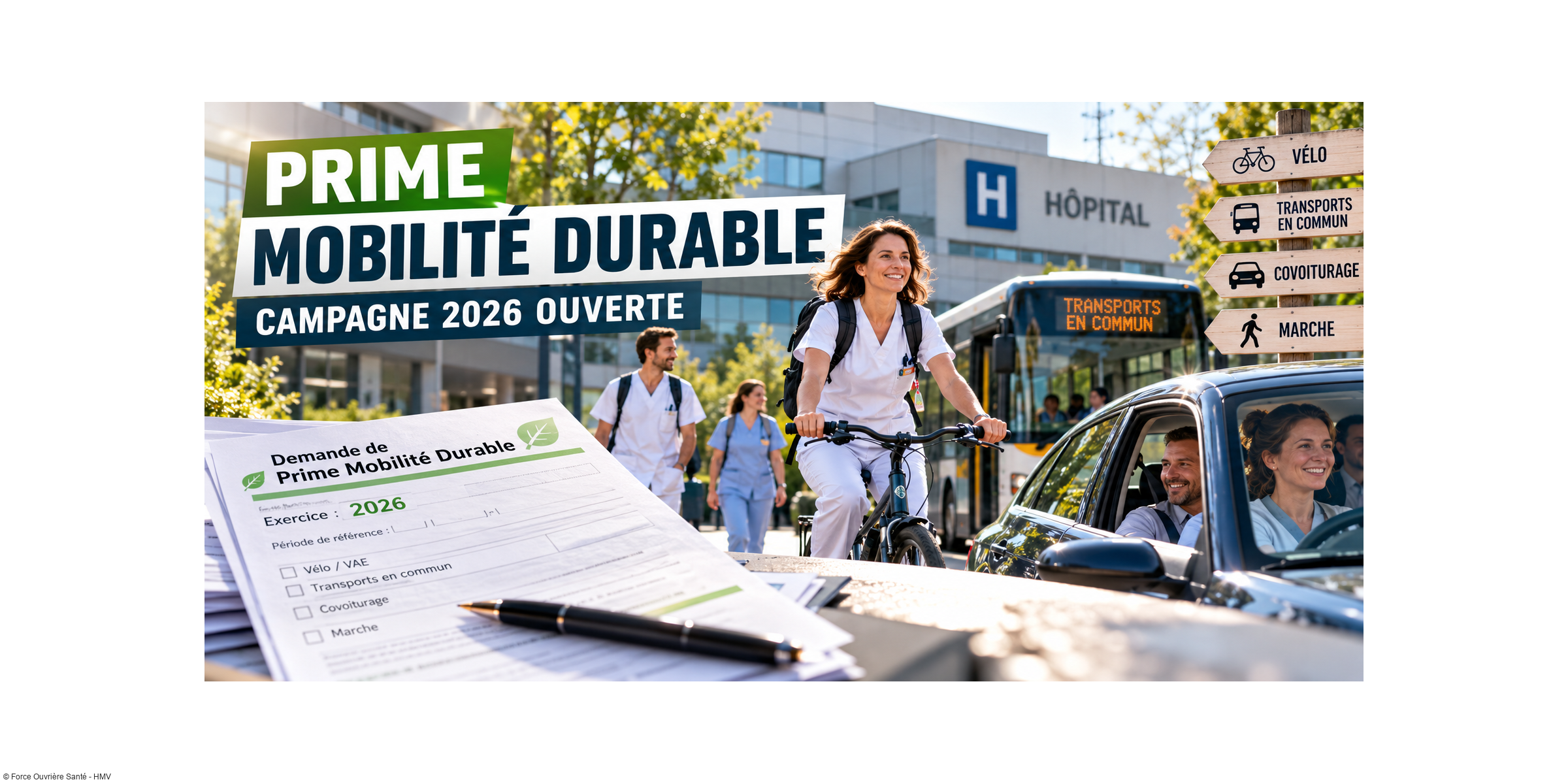 Forfait Mobilité Durable: ouverture de la campagne  au titre de l'année 2026