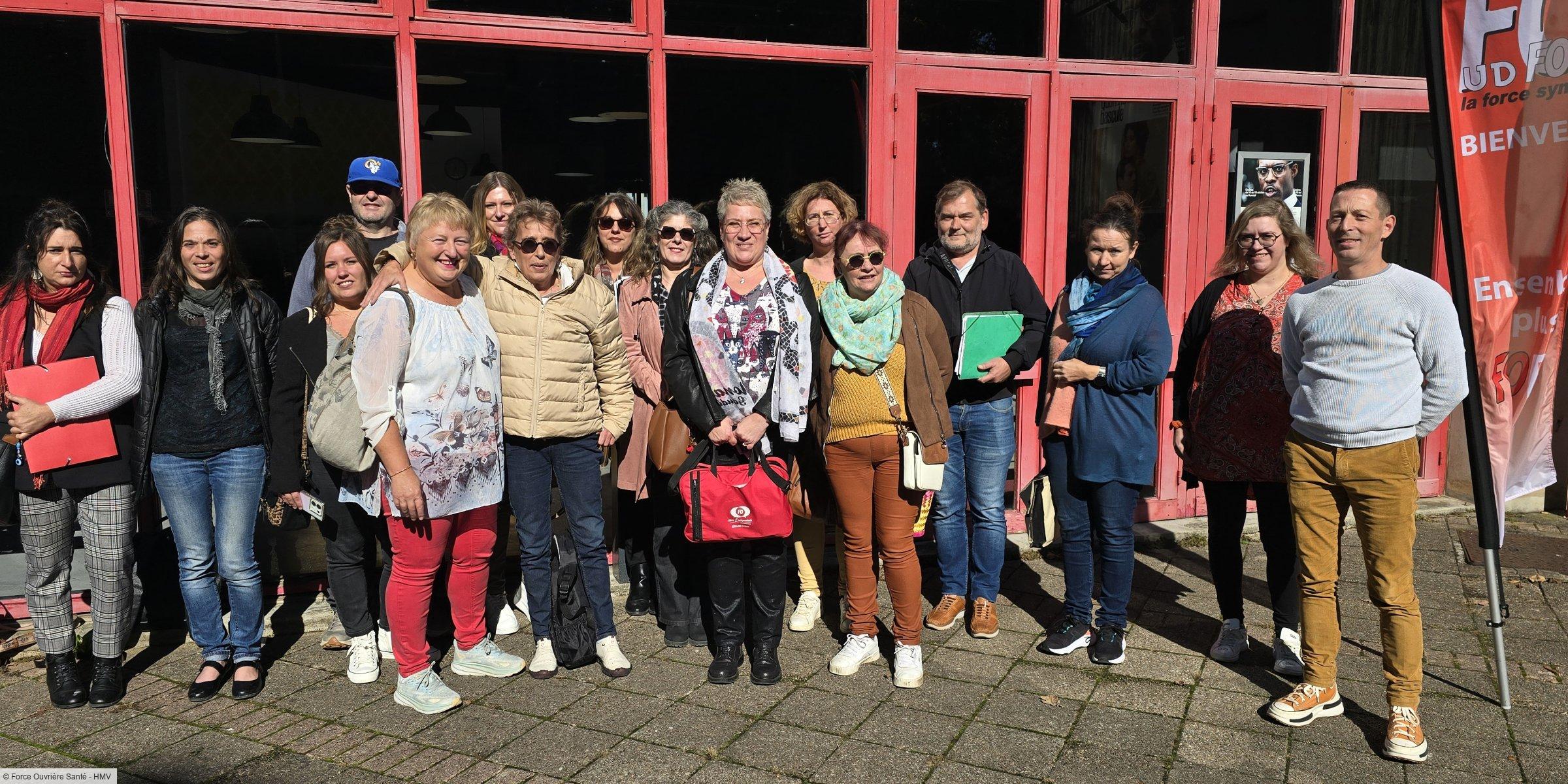FO Santé HMV toujours en mouvement : une présence qui s’affirme