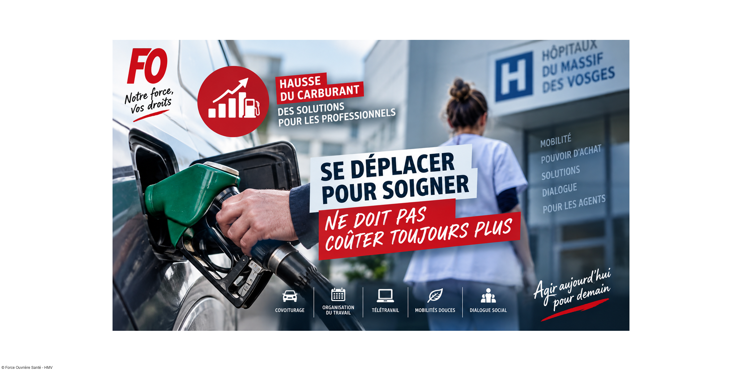 Hausse du carburant : sous l'impulsion de FO, les HMV ouvrent enfin une réflexion sur les charges des professionnels