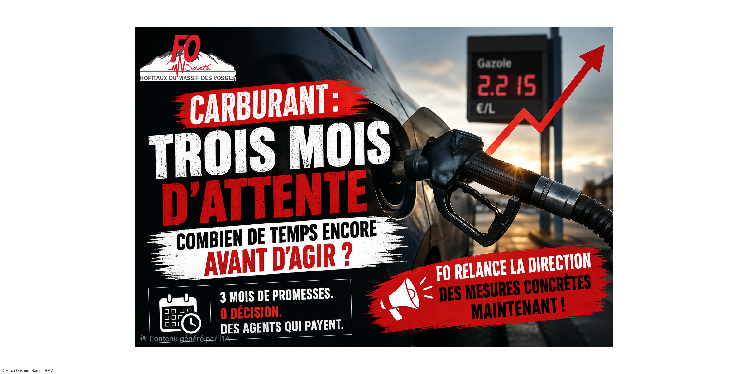 Carburant : trois mois d'attente… combien de temps encore avant d'agir ?