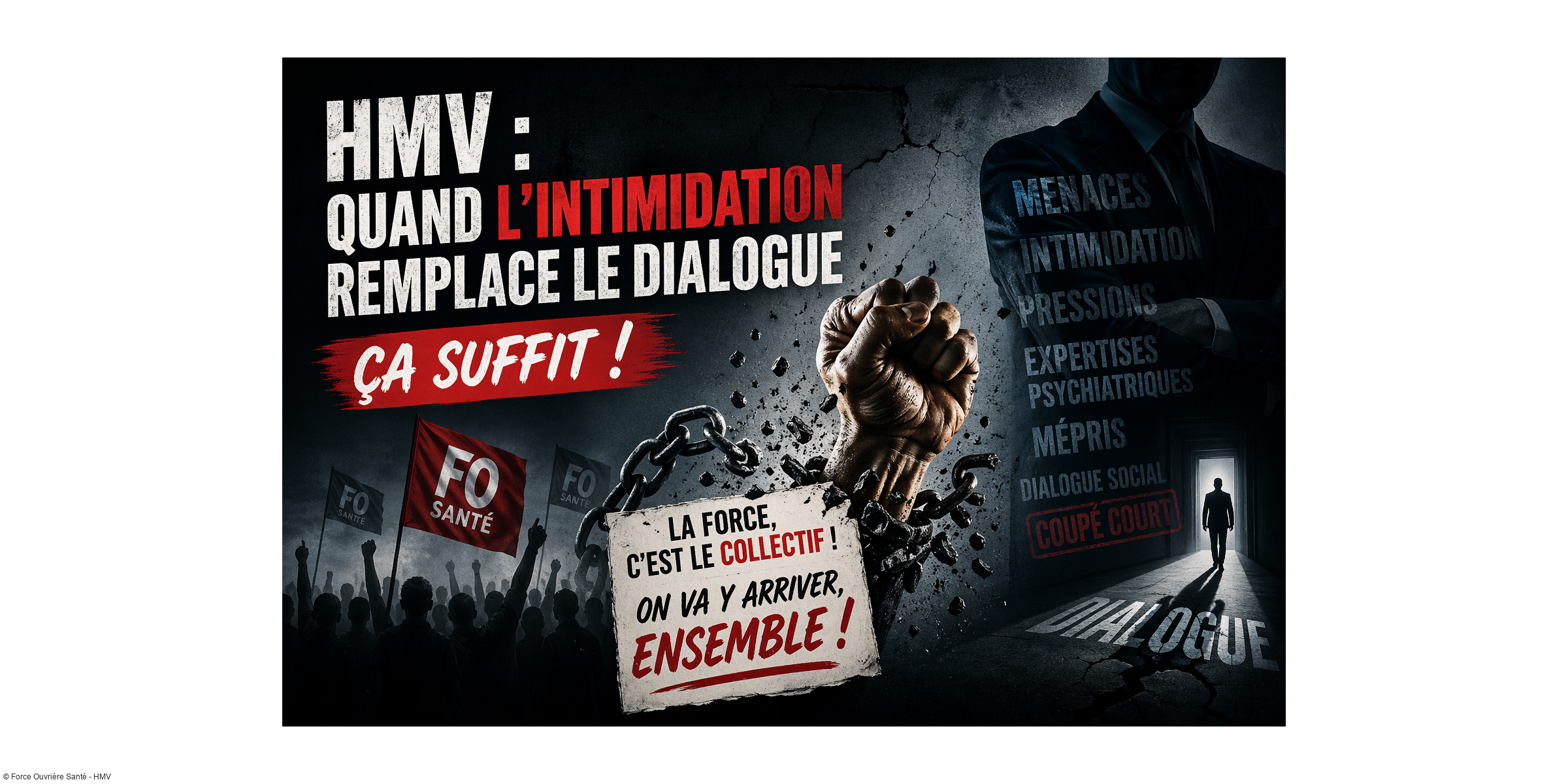 HMV : quand l'intimidation remplace le dialogue