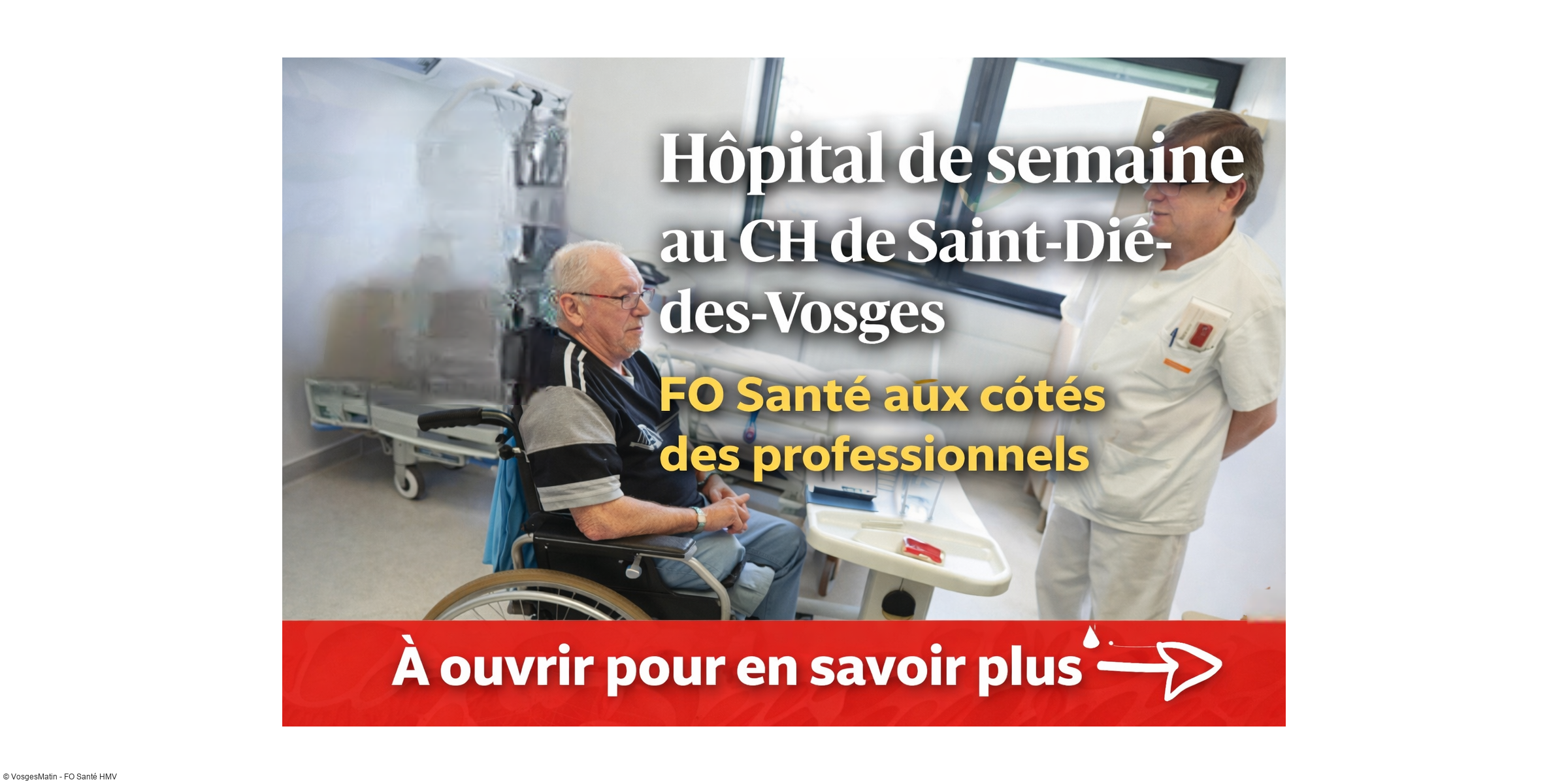 Hôpital de semaine au CH de Saint-Dié-des-Vosges : un nouveau dispositif au service des patients et des équipes