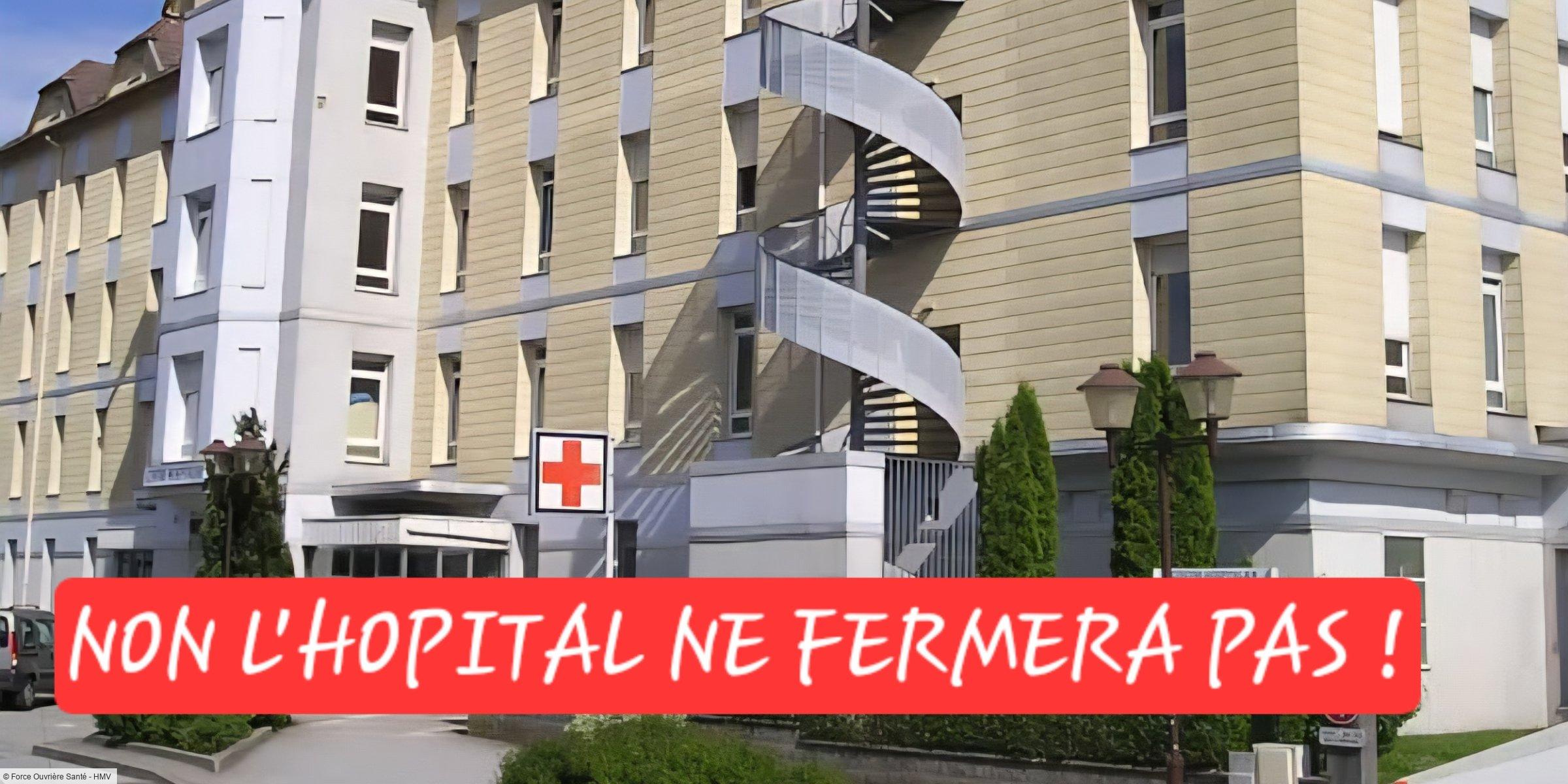 Fermeture de l'hôpital de Gérardmer : non aux mensonges électoraux, oui à la vérité