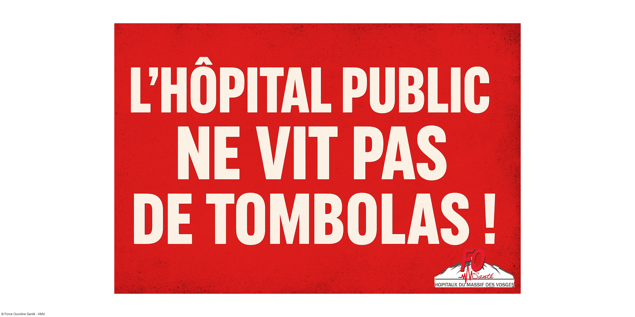 Appels aux dons, mécénat, cagnottes… L'hôpital n'est pas une œuvre caritative !