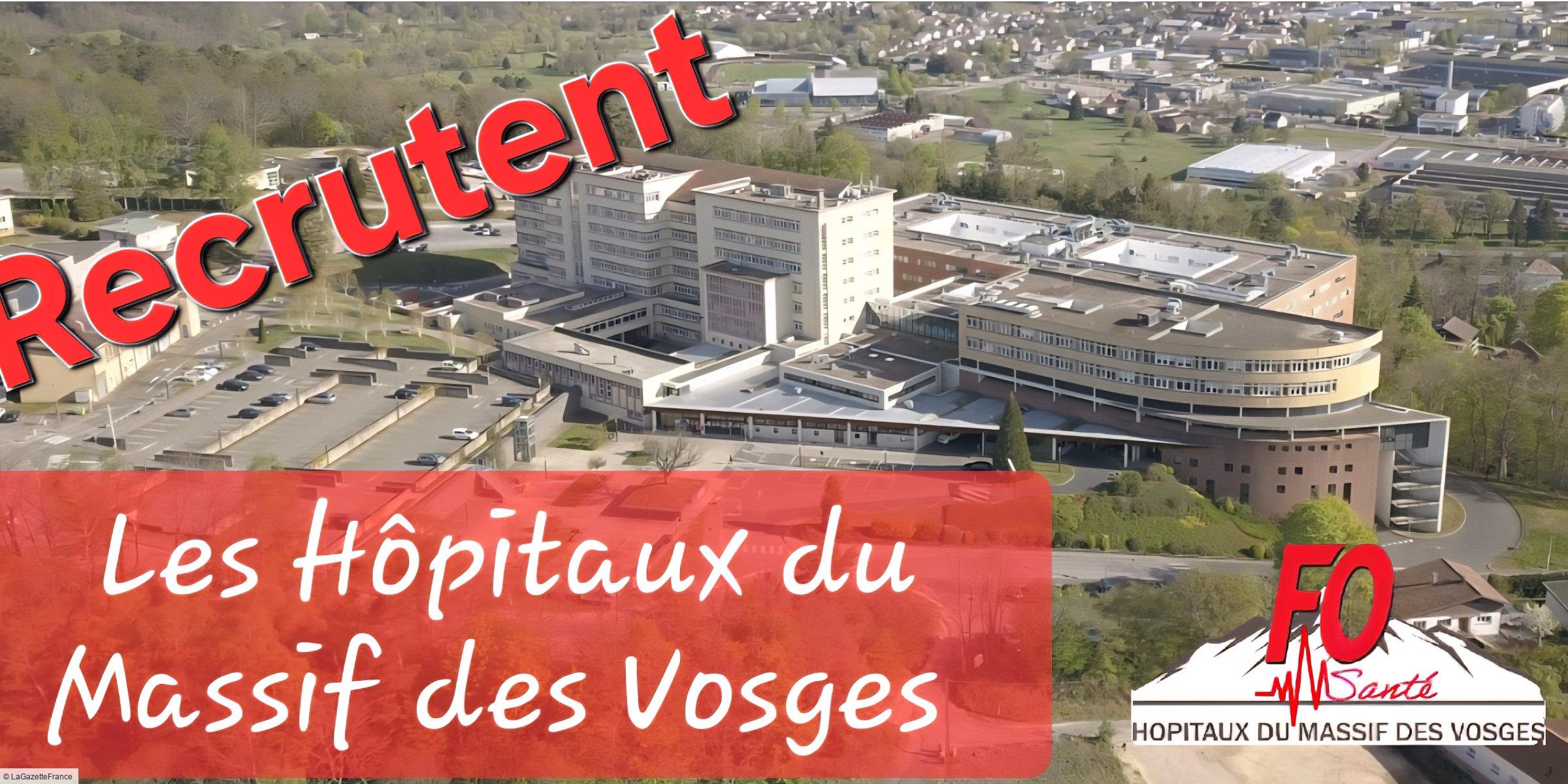 Les Hôpitaux du Massif des Vosges a un poste pour VOUS !