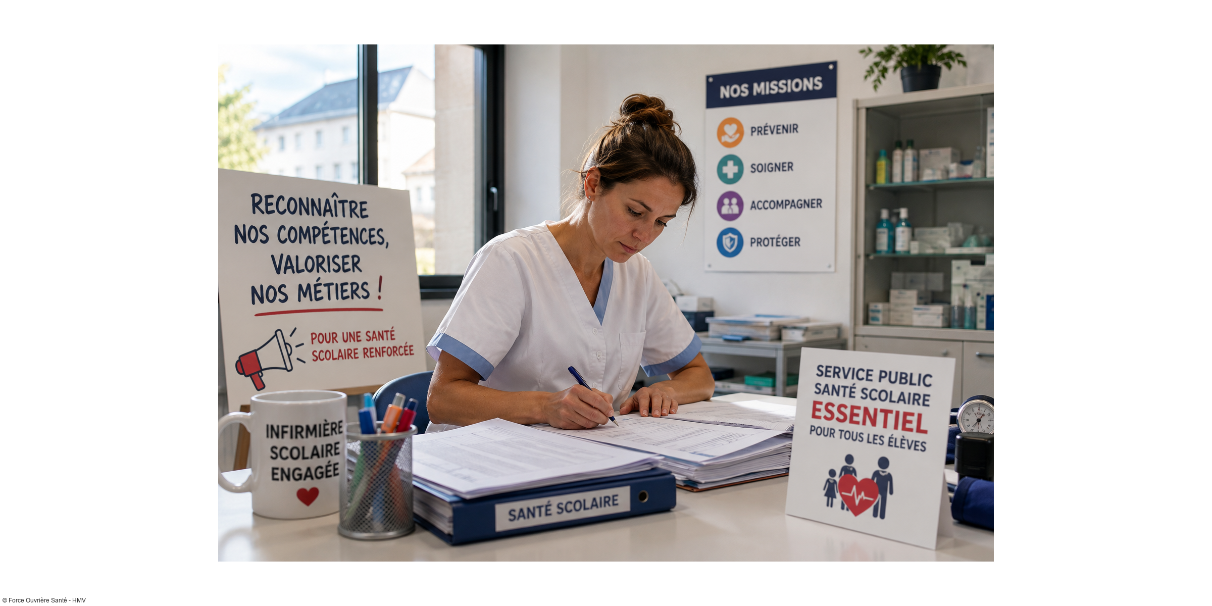 Les infirmières scolaires peuvent désormais cumuler leur activité avec des soins en libéral ou à l'hôpital