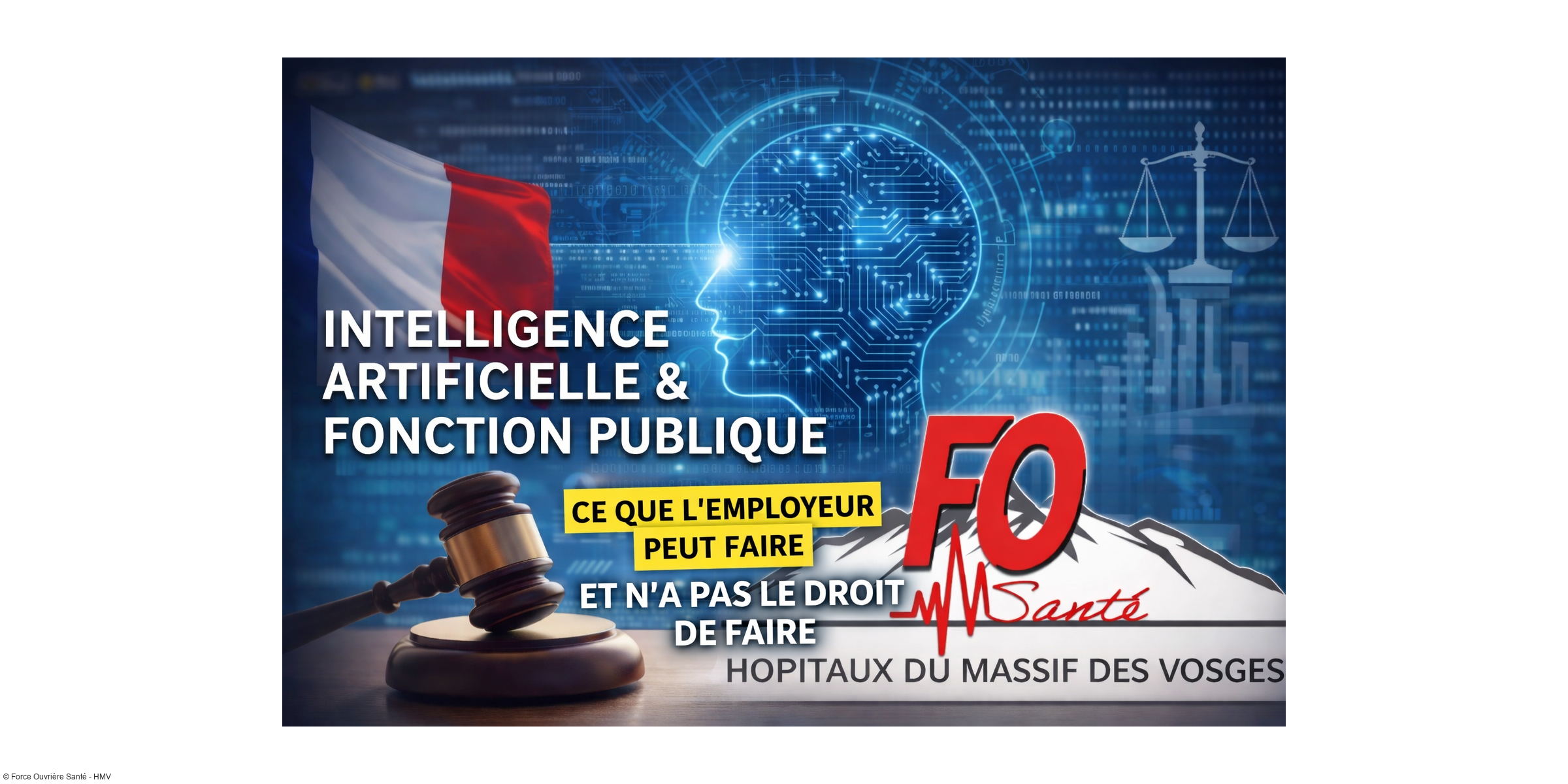 Intelligence Artificielle dans la fonction publique : ce que l'employeur a le droit de faire… et tout ce qui est strictement interdit