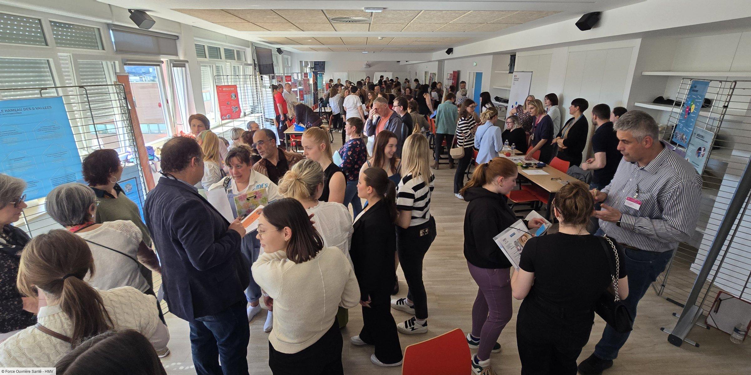 Premier Job Dating : une belle réussite pour les Hôpitaux du Massif des Vosges à Saint-Dié-des-Vosges